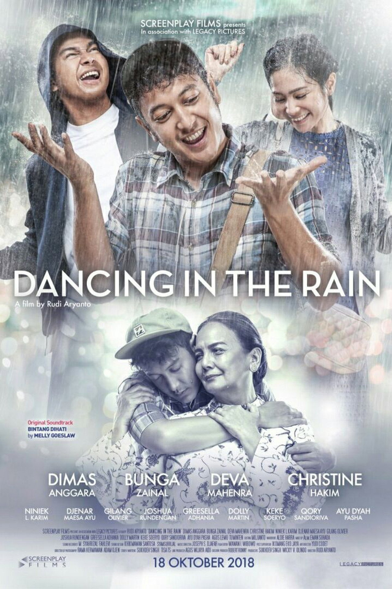 Dancing in the Rain filmaffisch
