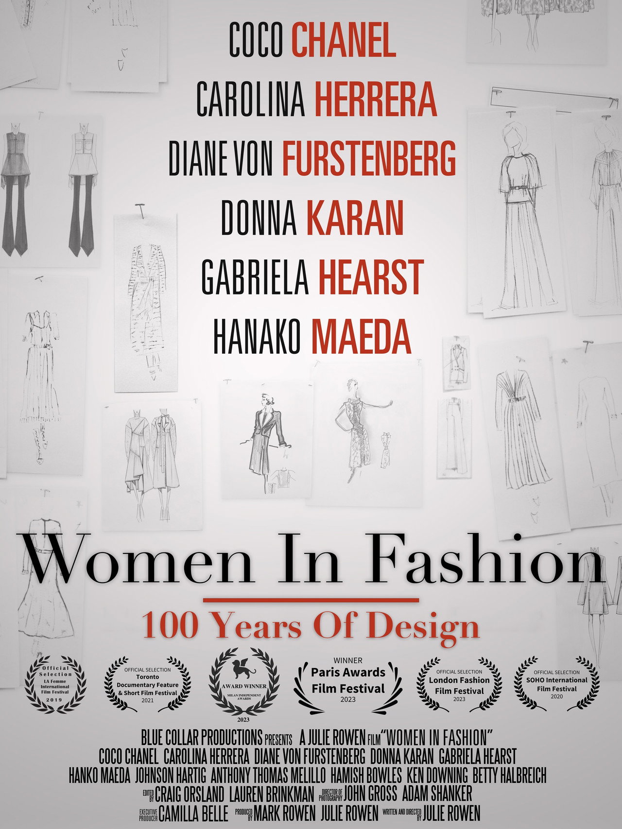 Women in Fashion: 100 Years of Design filmaffisch