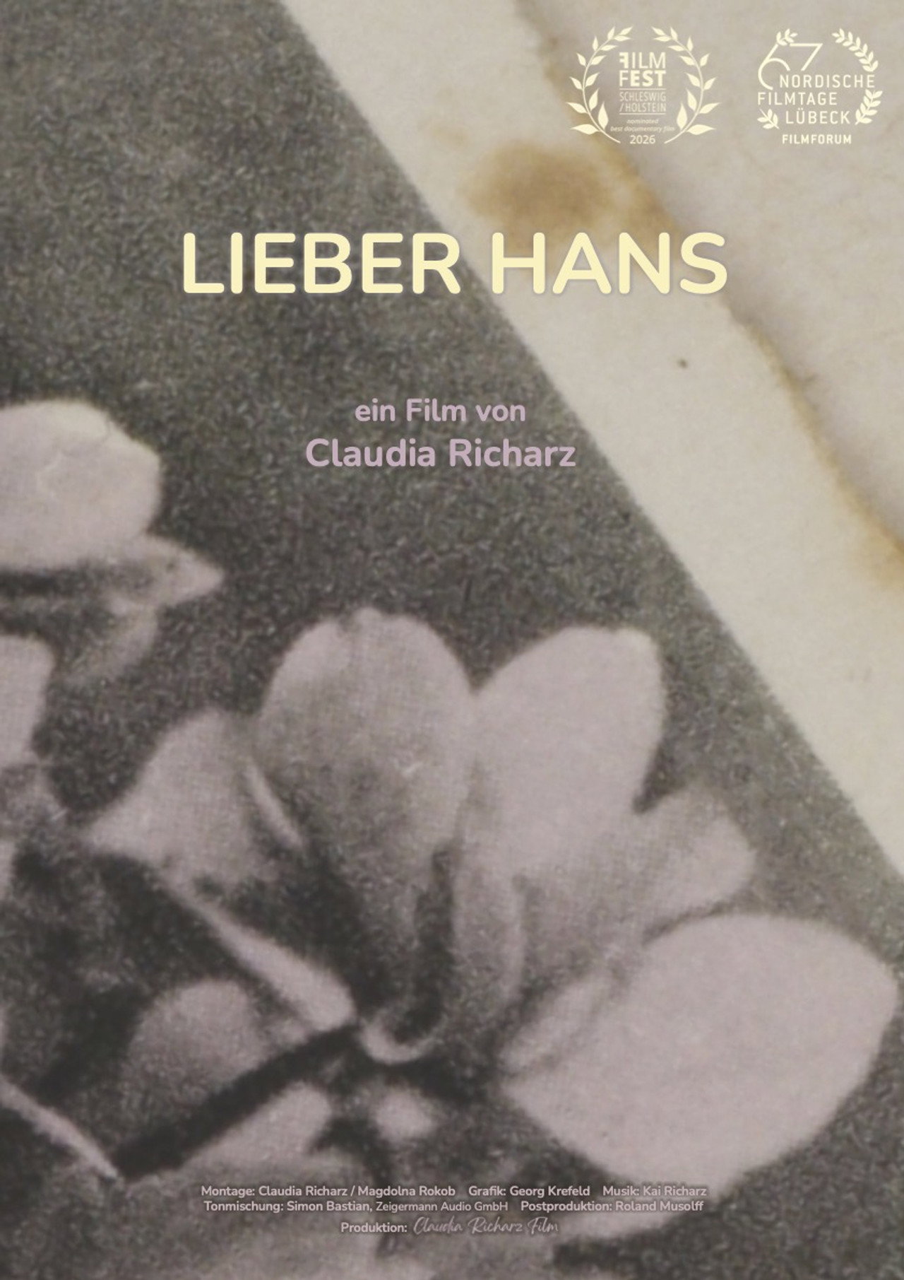 Lieber Hans filmaffisch