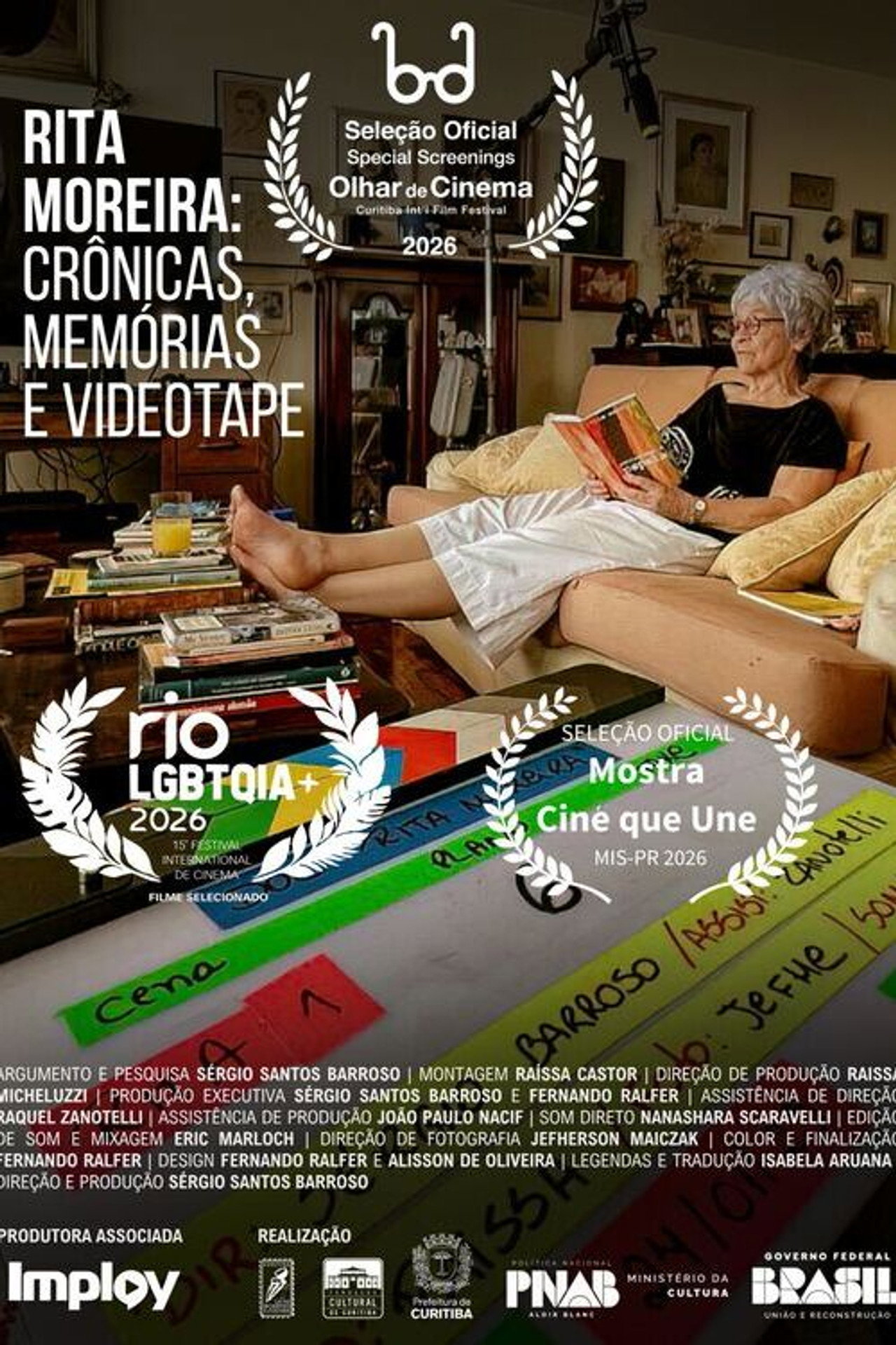 Rita Moreira: Crônicas, Memórias e Videotape filmaffisch