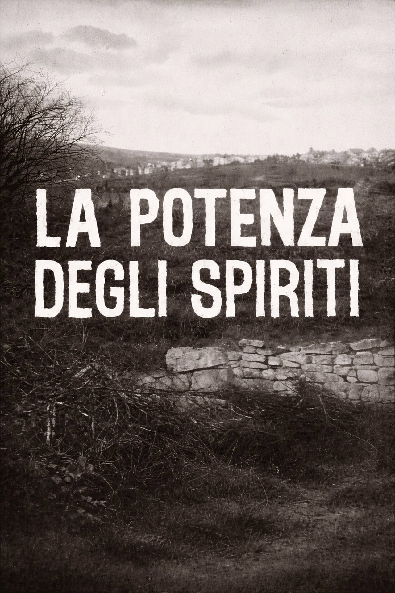 La potenza degli spiriti filmaffisch