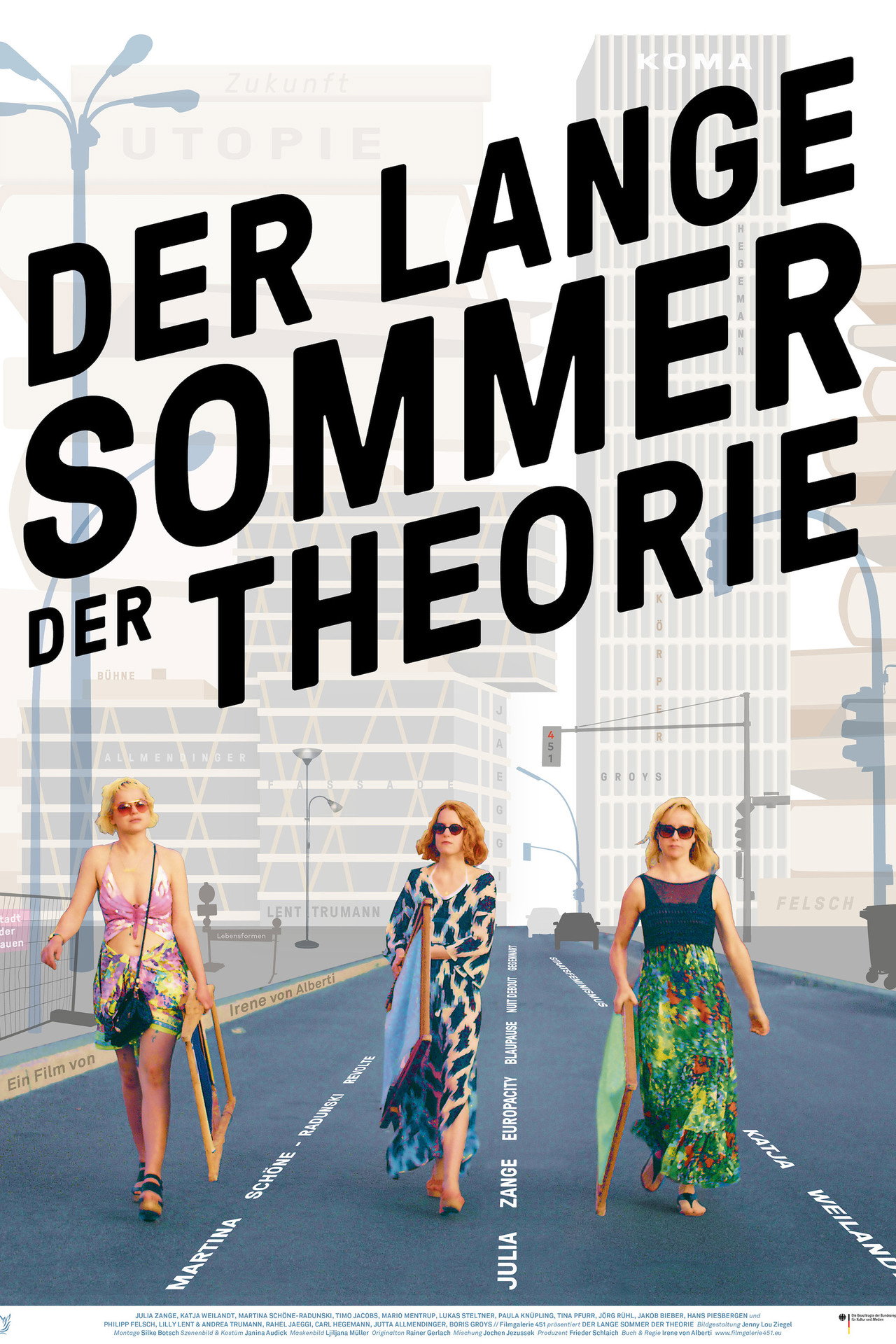 Der lange Sommer der Theorie filmaffisch