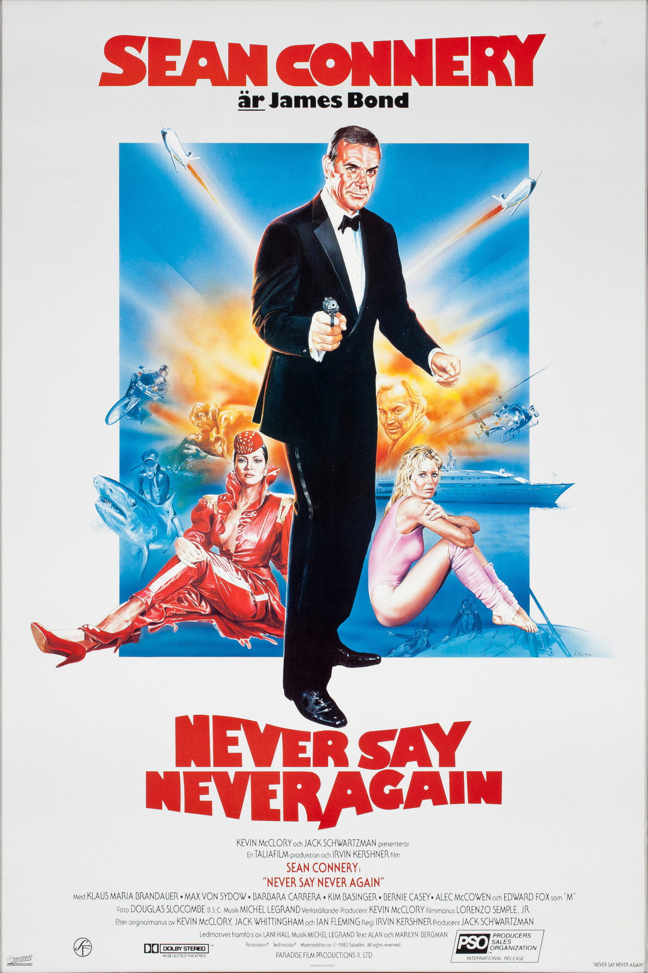 Never Say Never Again filmaffisch