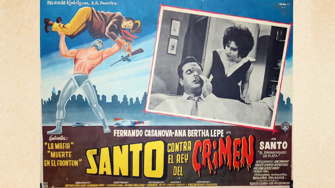 Scen från Santo vs the King of Crime
