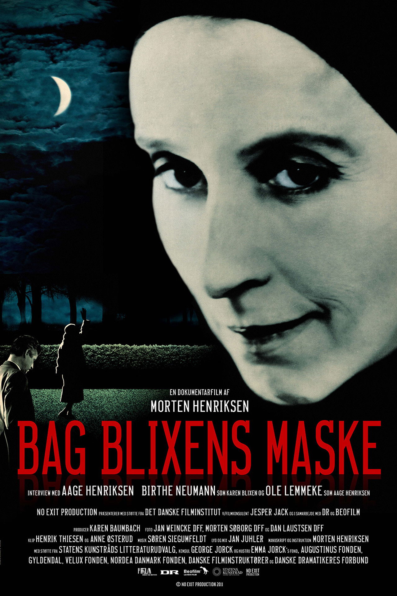 Karen Blixen – Behind Her Mask Backdrop