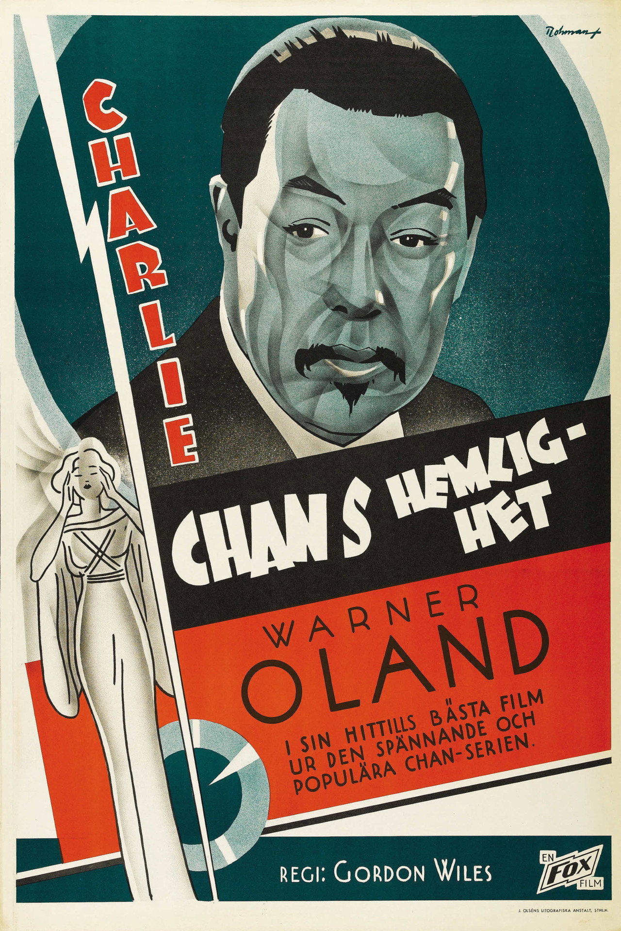 Charlie Chan's Secret filmaffisch