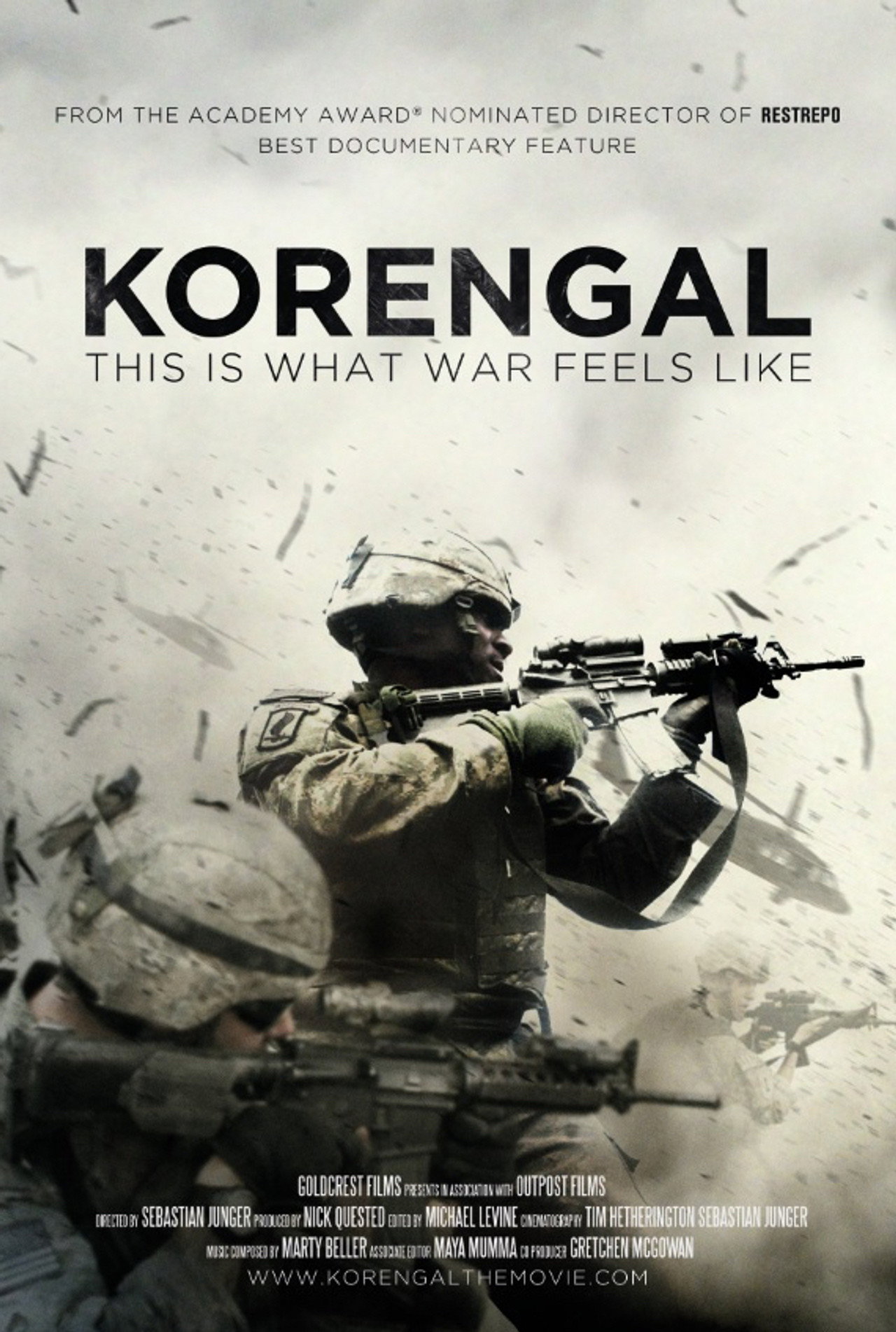 Korengal: A háború igazi arca – plakát 3