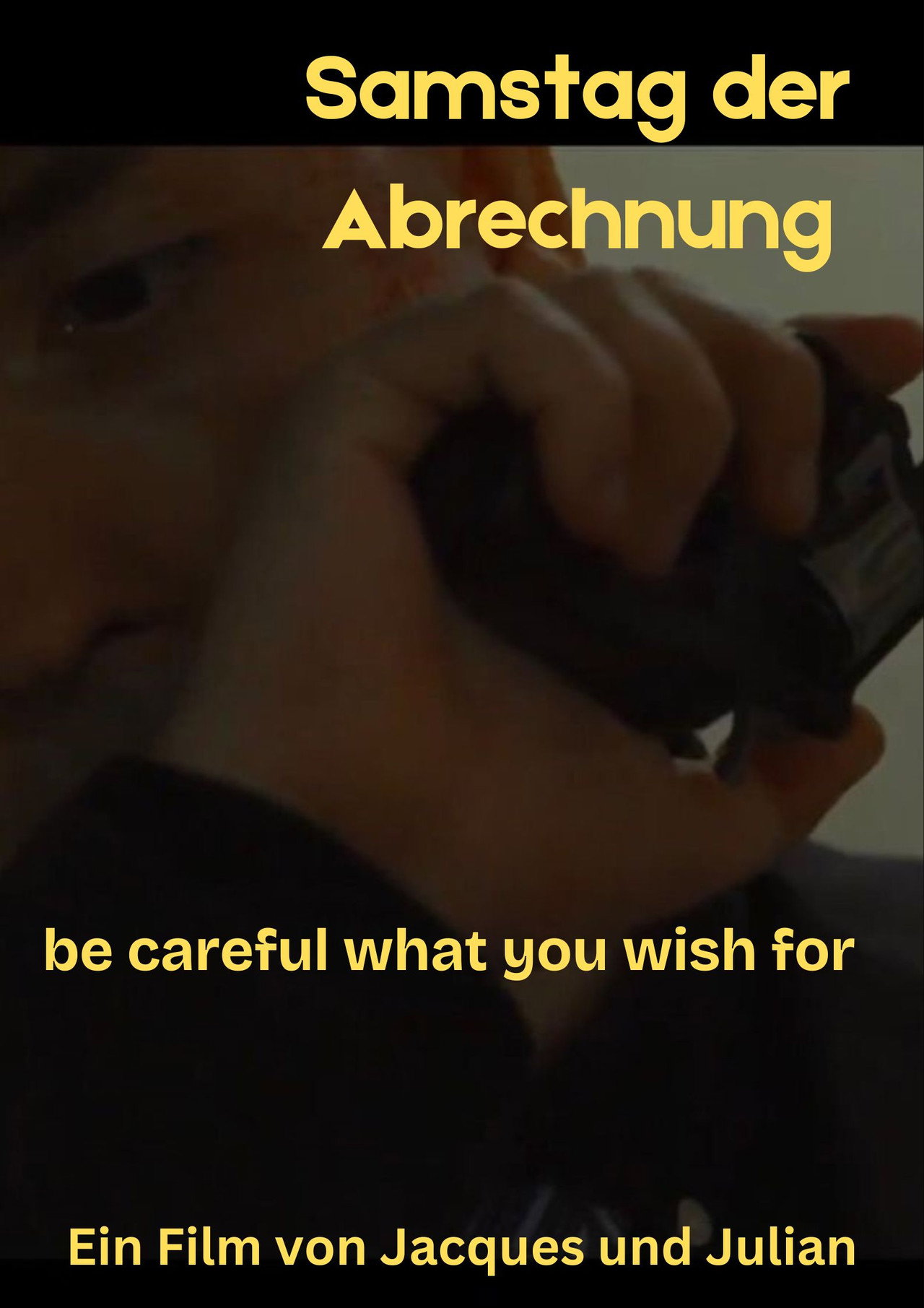 Samstag der Abrechnung filmaffisch