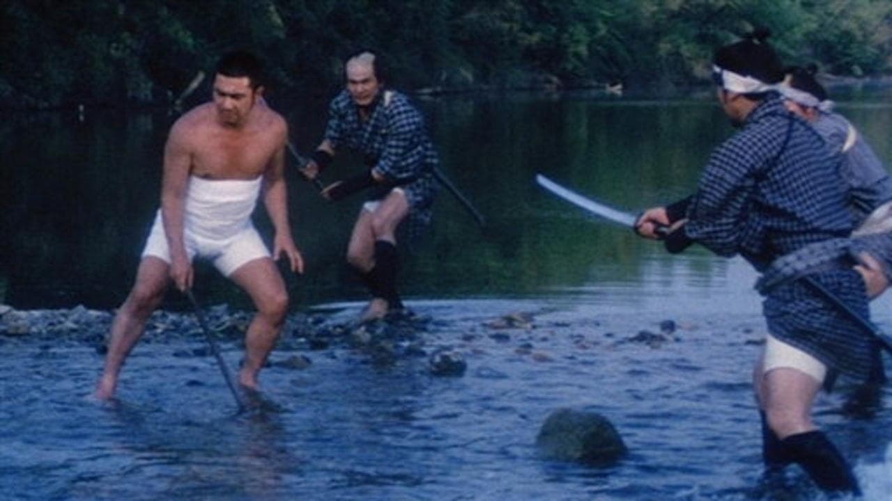 Scen från Zatoichi 7: The Sword of Zatoichi