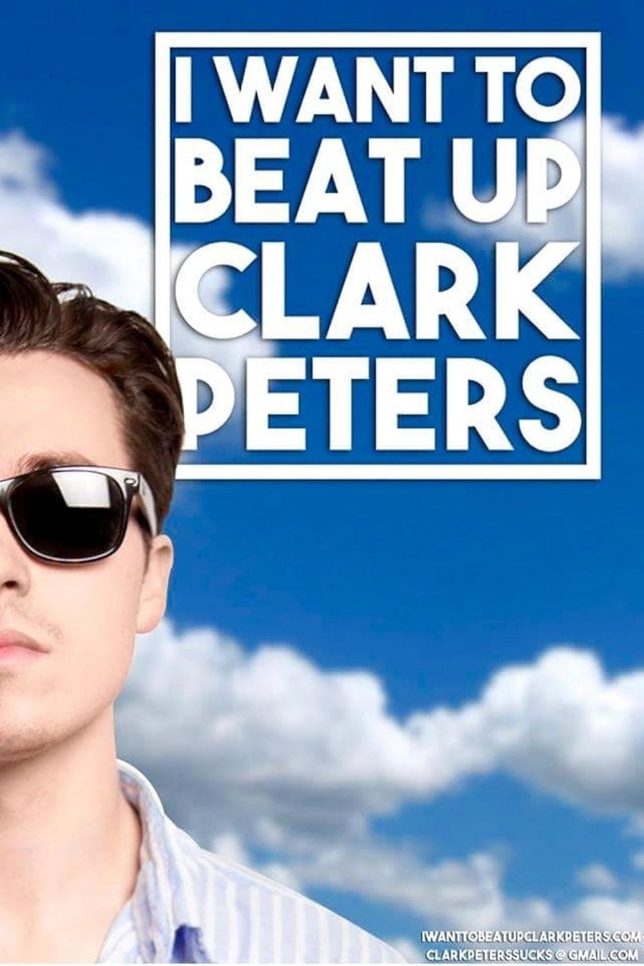 I Want to beat up Clark Peters filmaffisch