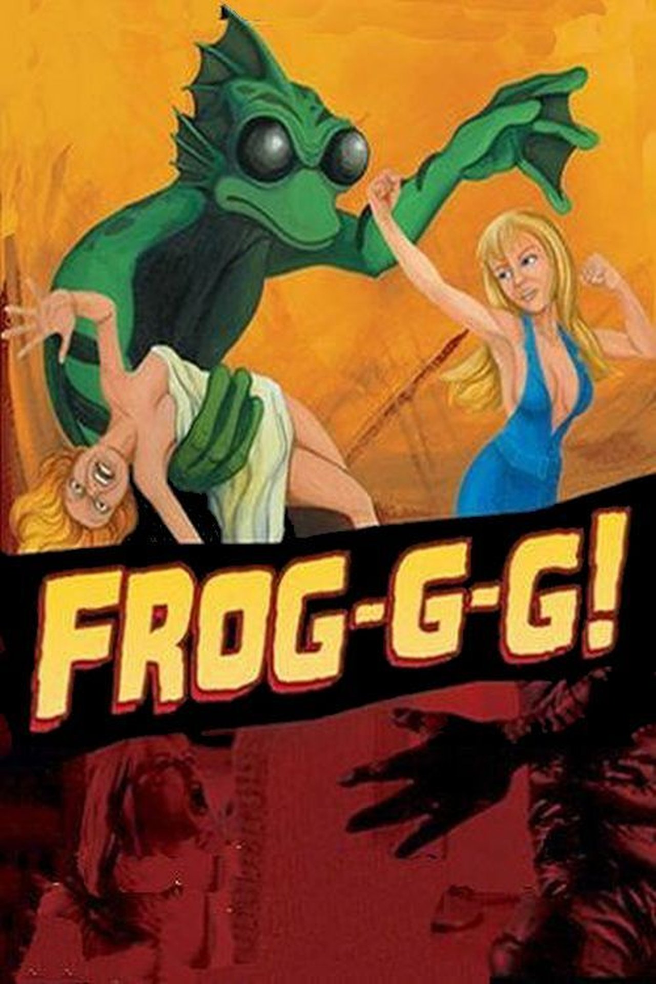 Frog-g-g! backdrop