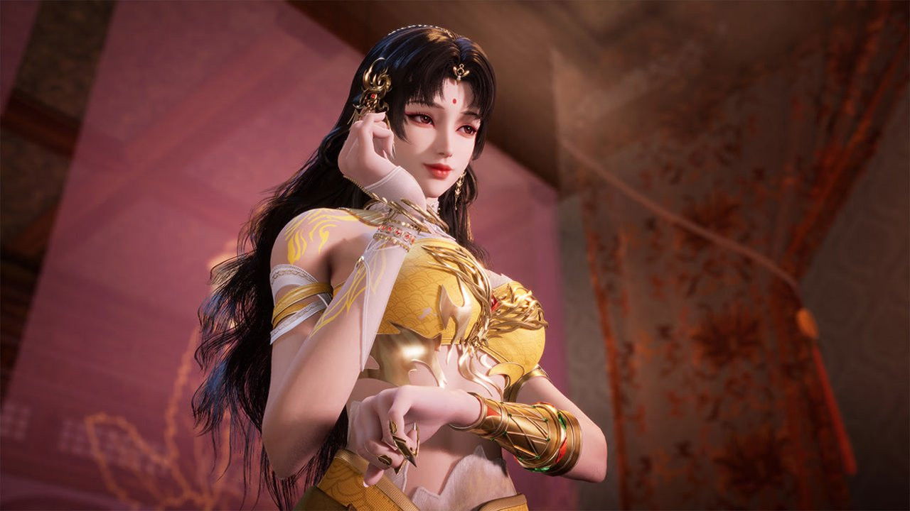 武碎星河 backdrop