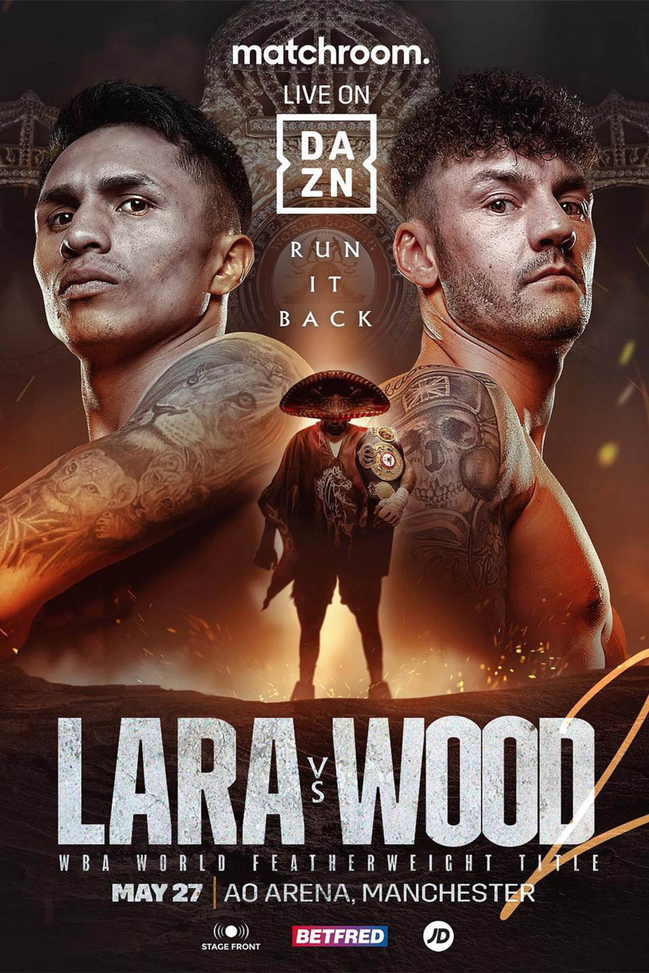 Mauricio Lara vs. Leigh Wood II filmaffisch