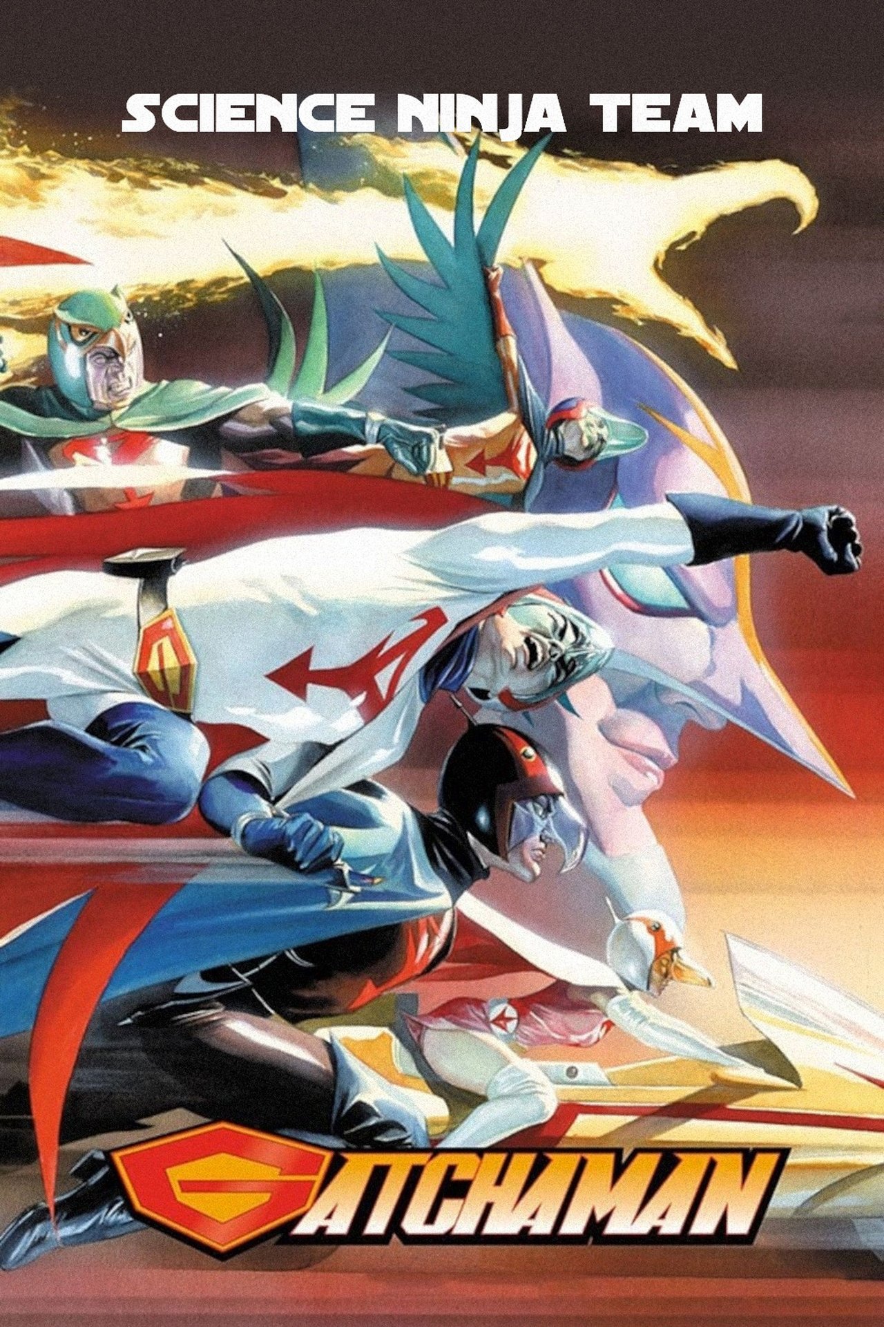 Poster Kagaku ninja tai Gatchaman