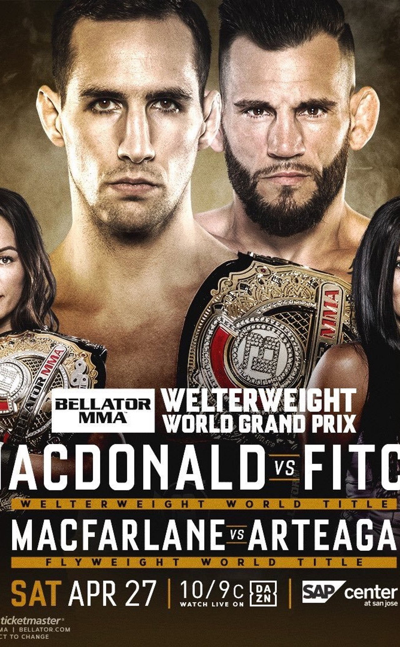Bellator 220: MacDonald vs. Fitch filmaffisch