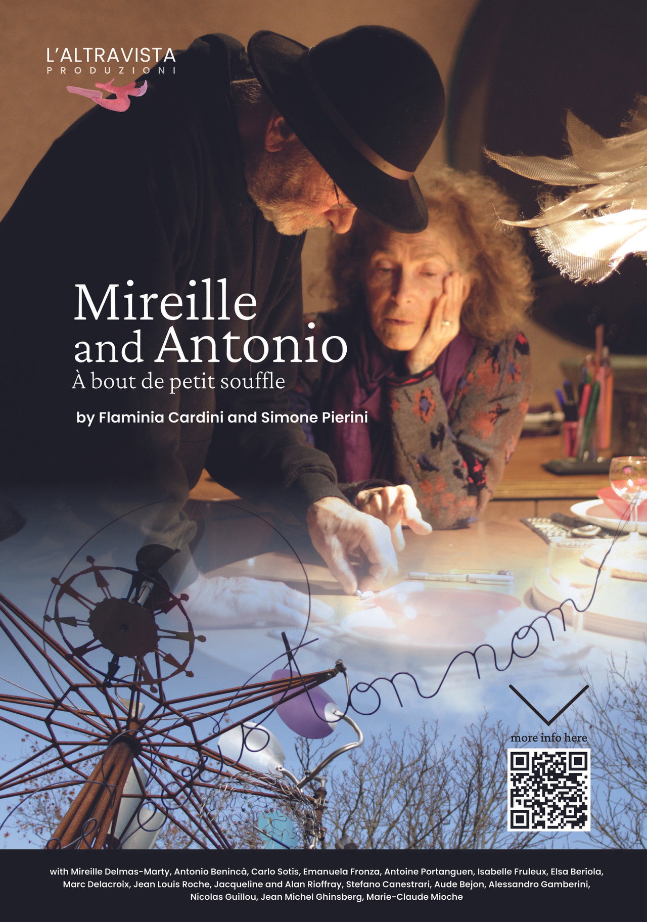 Mireille and Antonio. À bout de petit souffle.
