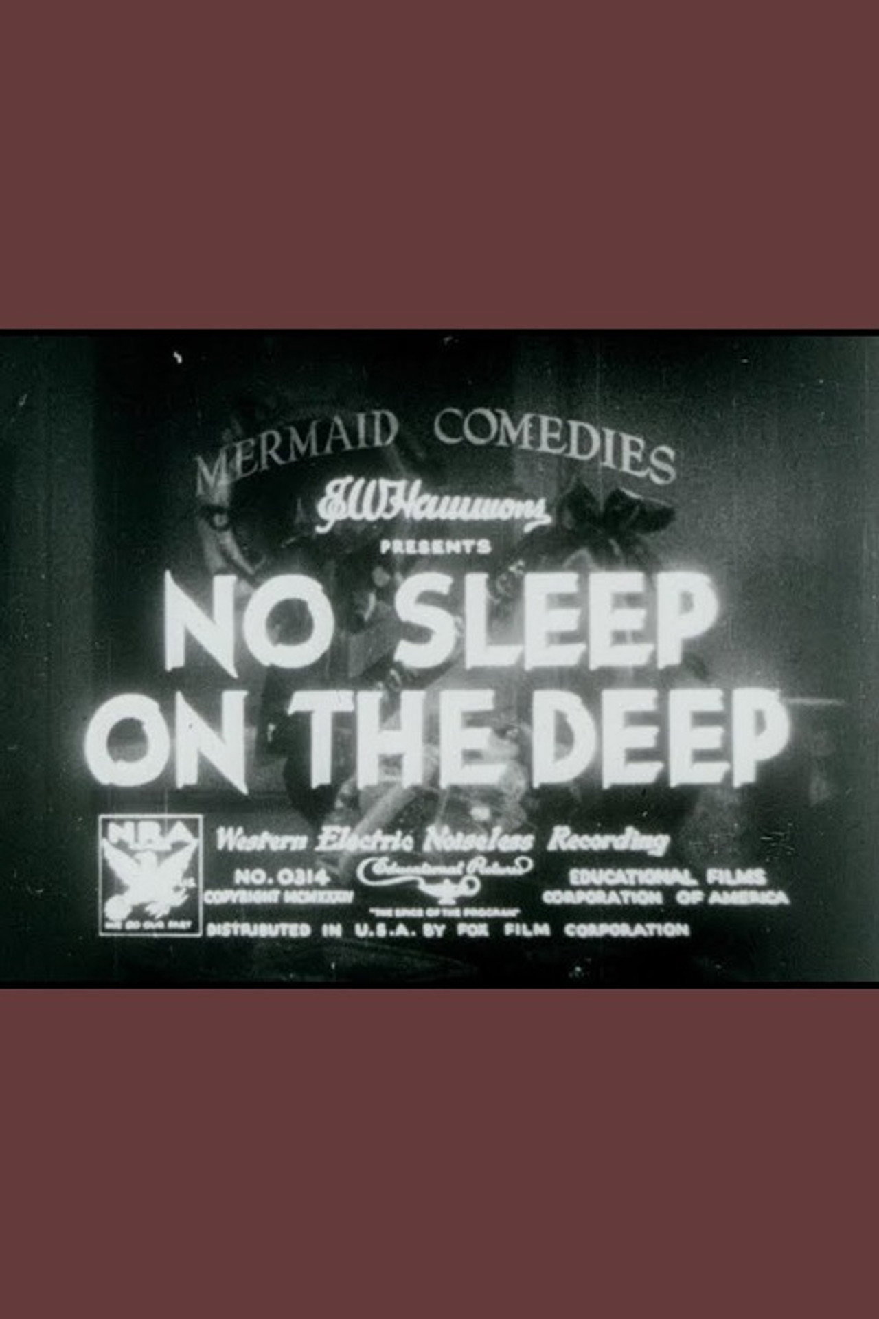 No Sleep on the Deep