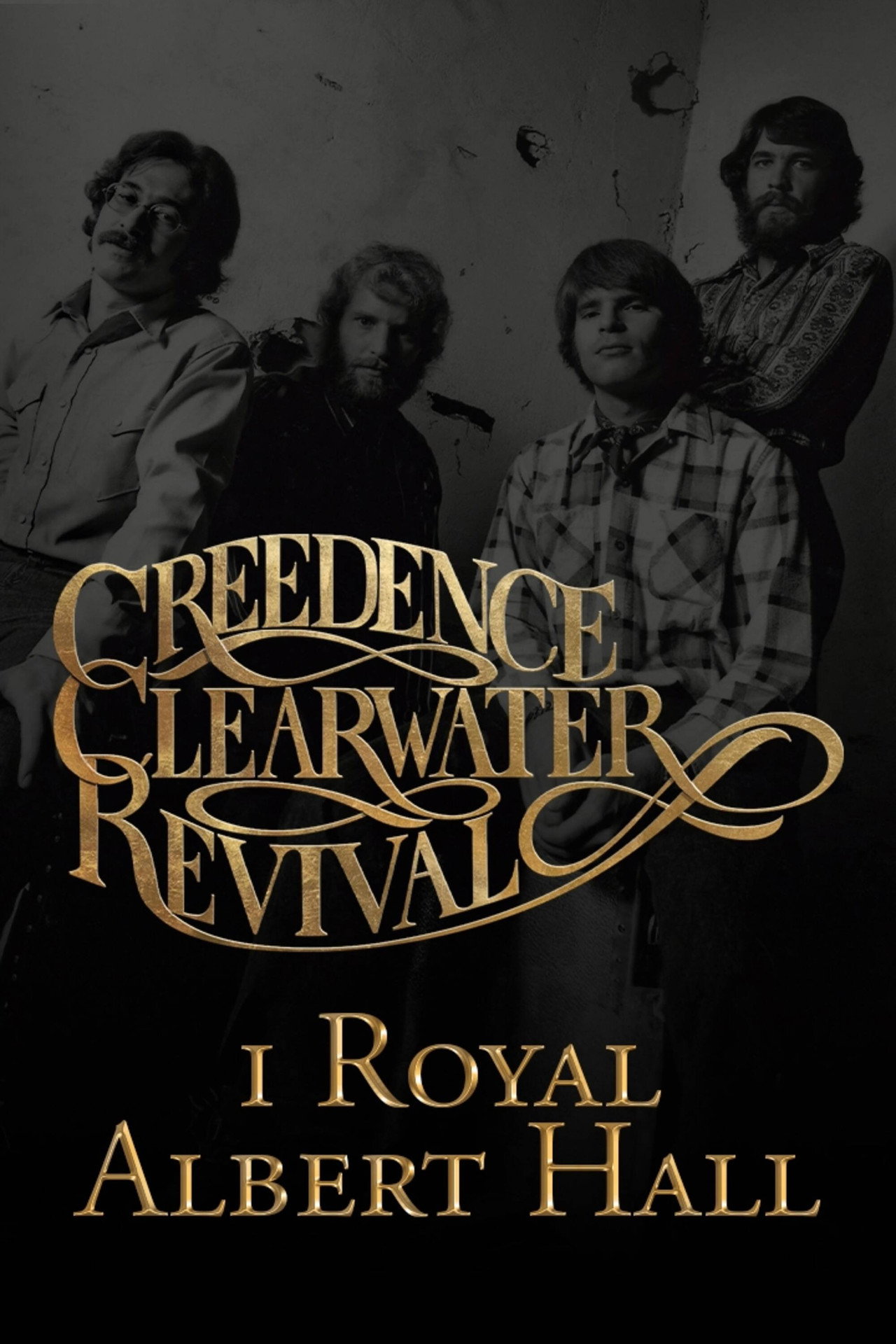 Creedence Clearwater Revival i Royal Albert Hall filmaffisch
