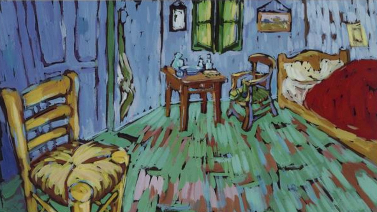 Backdrop for Vincent Van Gogh