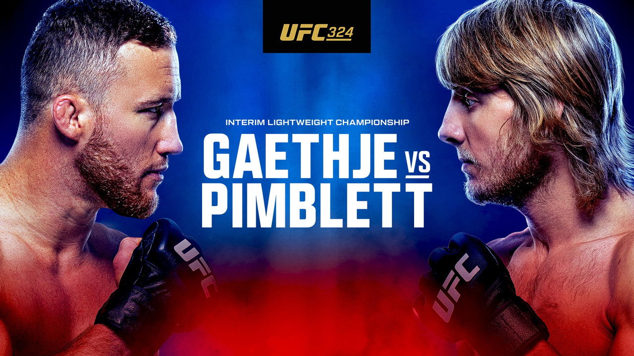UFC 324: Gaethje vs. Pimblett backdrop