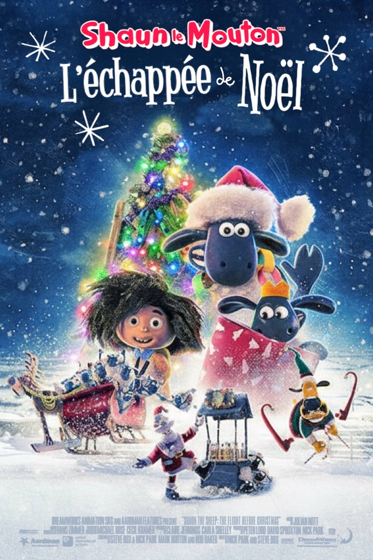 Shaun le mouton : L'Échappée de Noël poster