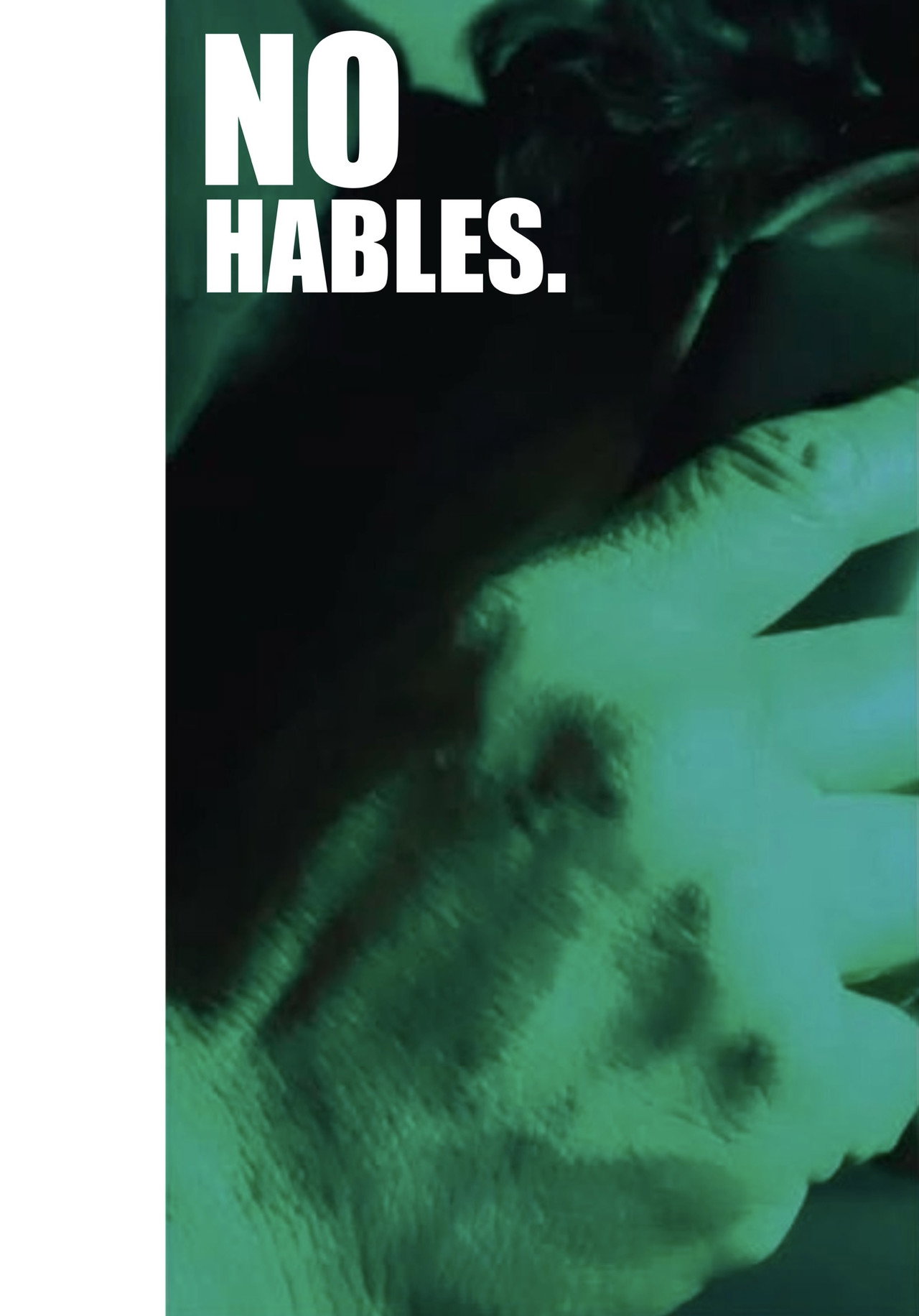 No Hables filmaffisch