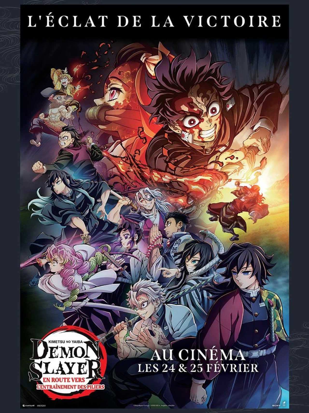 Demon Slayer : Kimetsu no Yaiba - Le film : En route vers l'entraînement des piliers poster