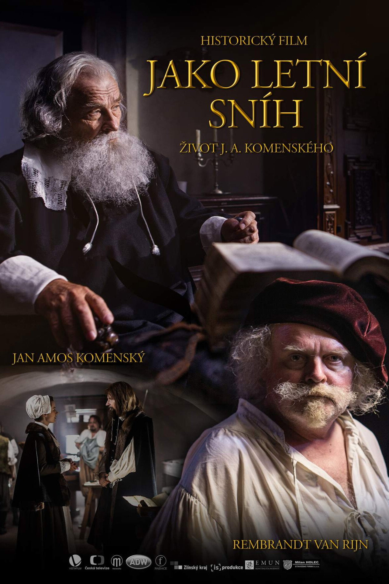 Jako letní sníh – Život J. A. Komenského filmaffisch