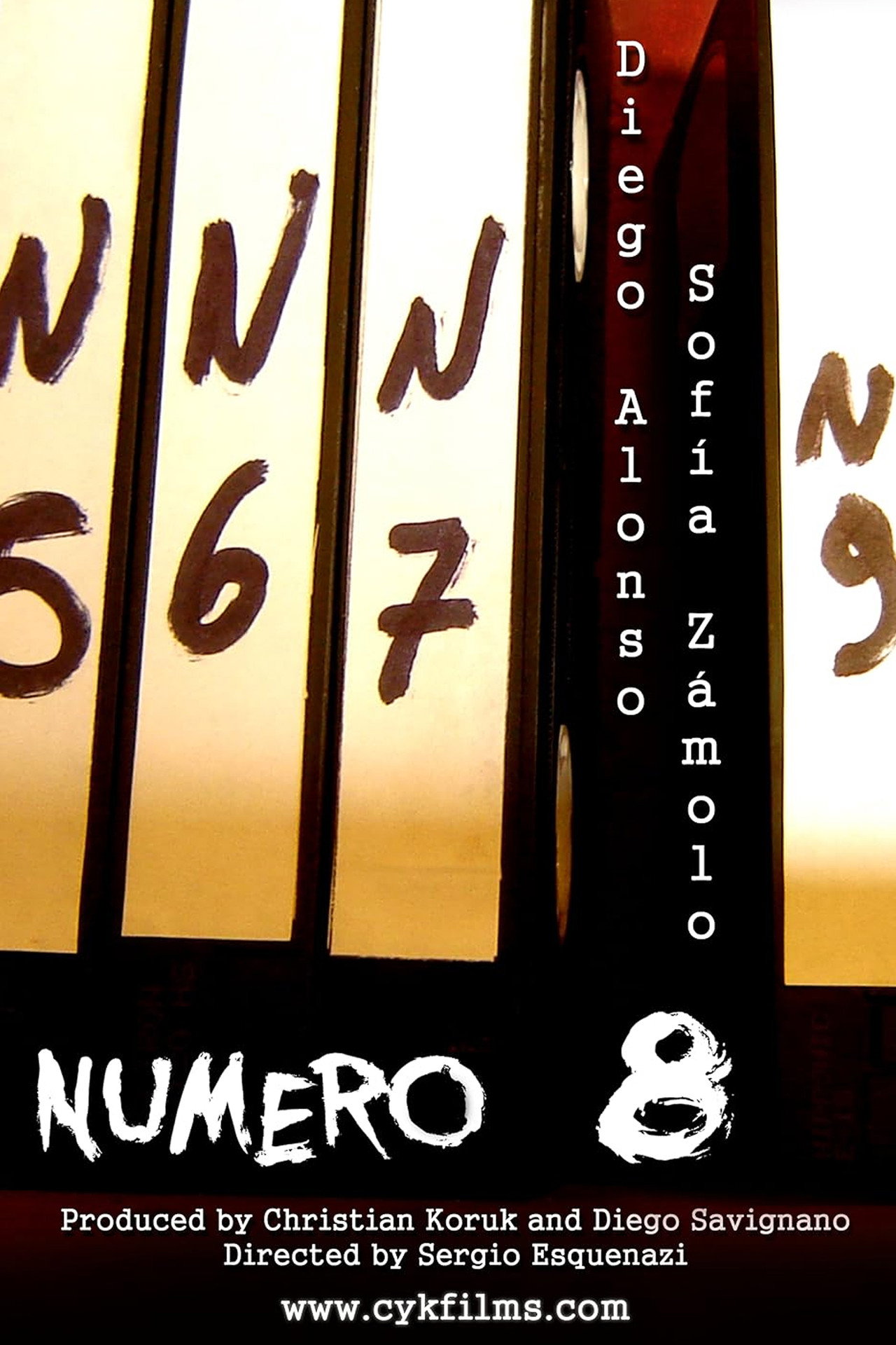 Número 8 Backdrop