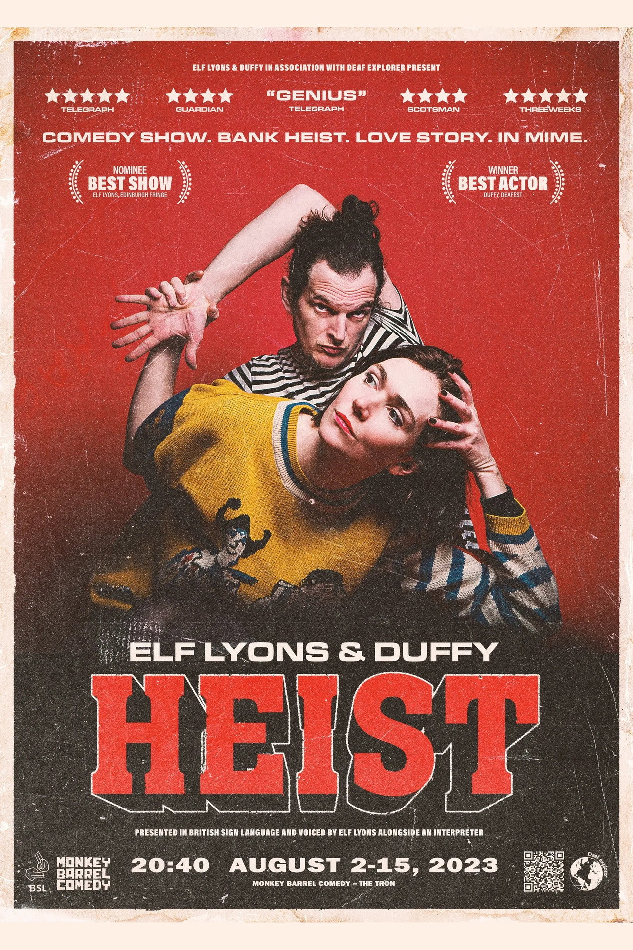Elf and Duffy: Heist Backdrop