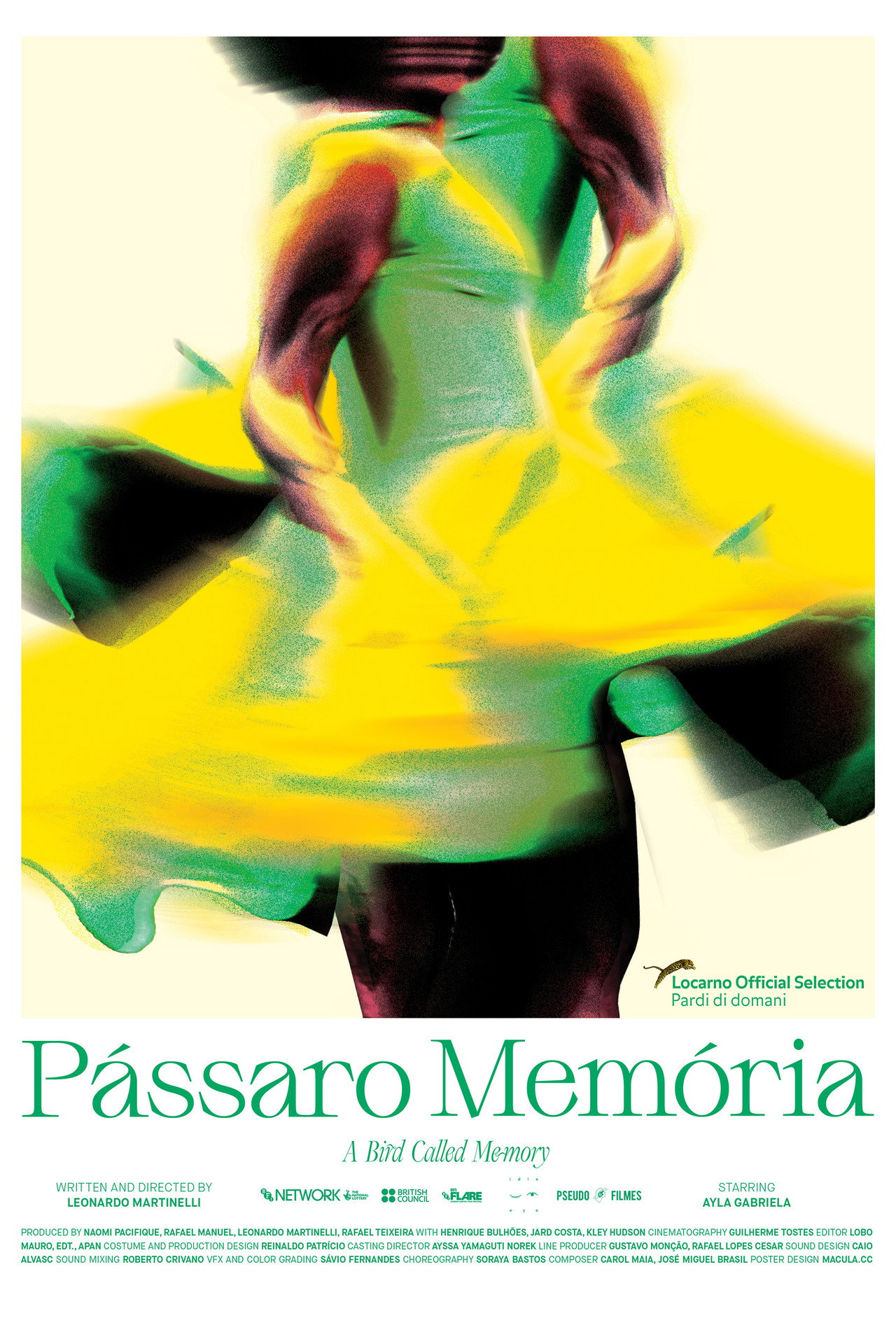 Pássaro Memória filmaffisch