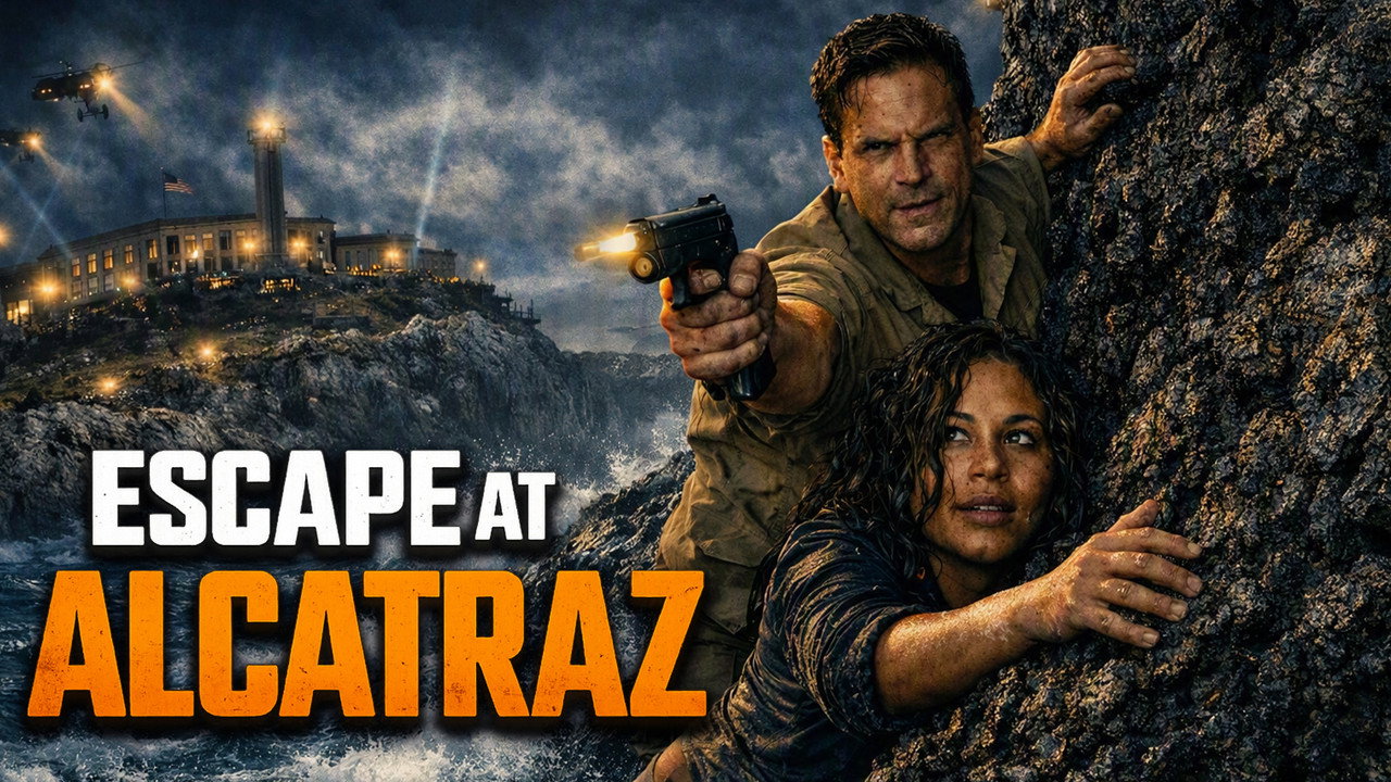 Escape at Alcatraz backgrop image