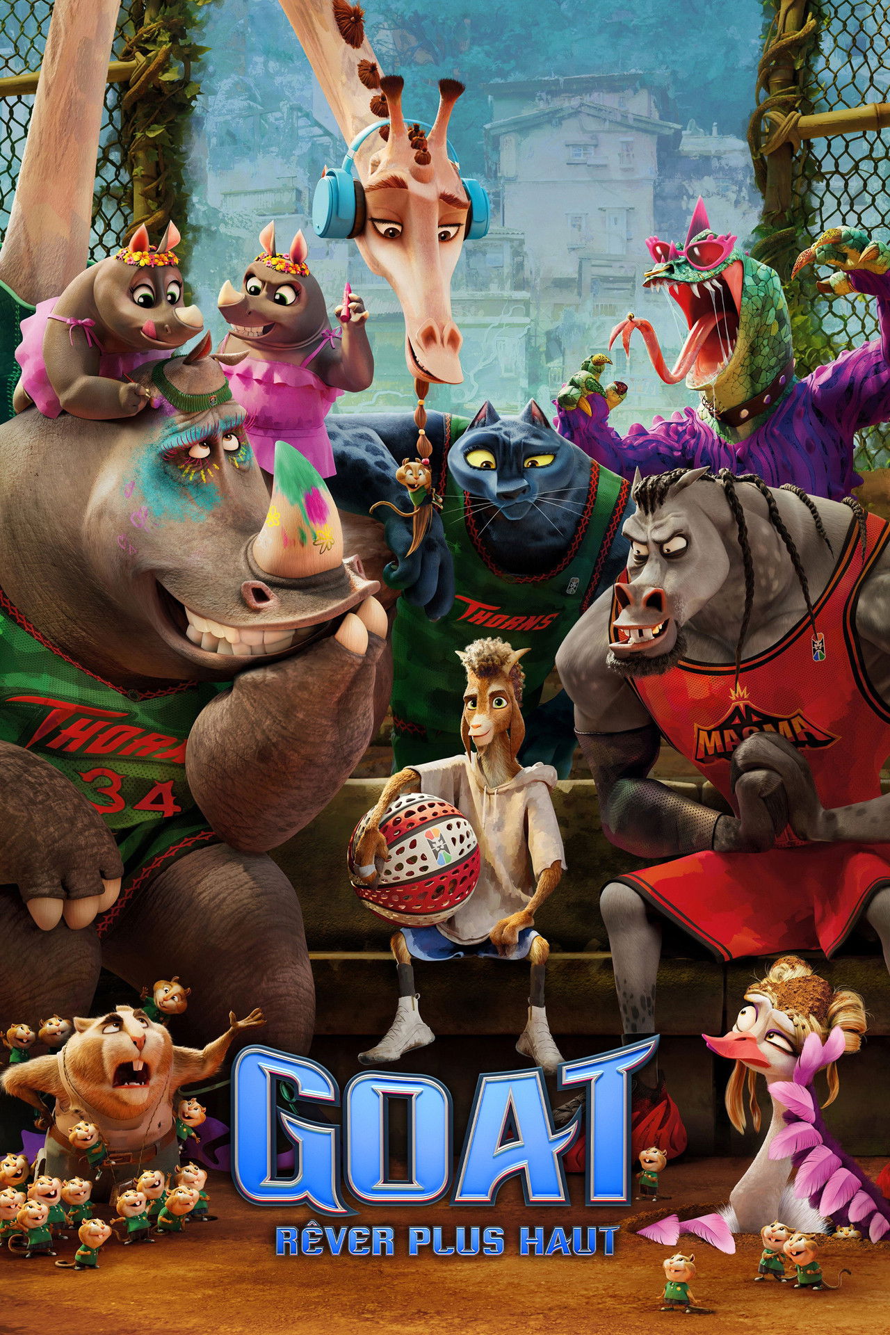 GOAT : Rêver plus haut poster