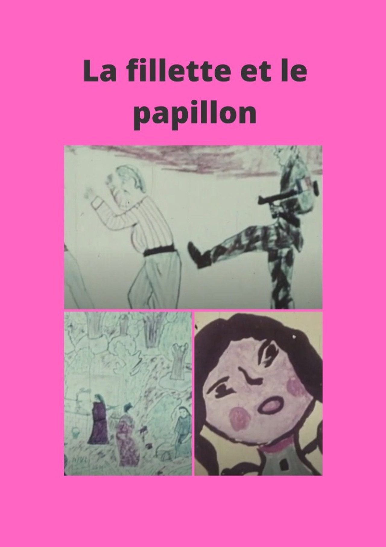 La fillette et le papillon
