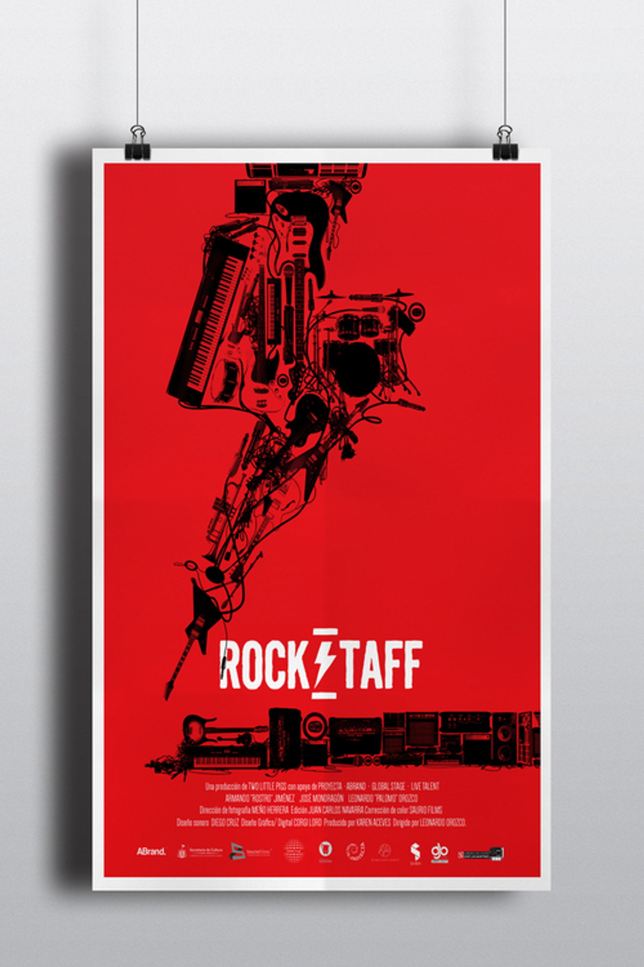 Rock⚡taff Backdrop