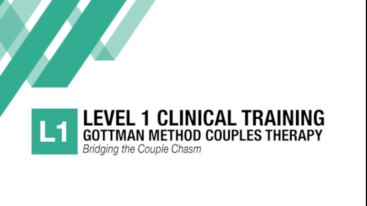 Clinical Foundations in Gottman Method Couples Therapy - Season 1 Episode 1 : Chapter 1 - Research and Theory