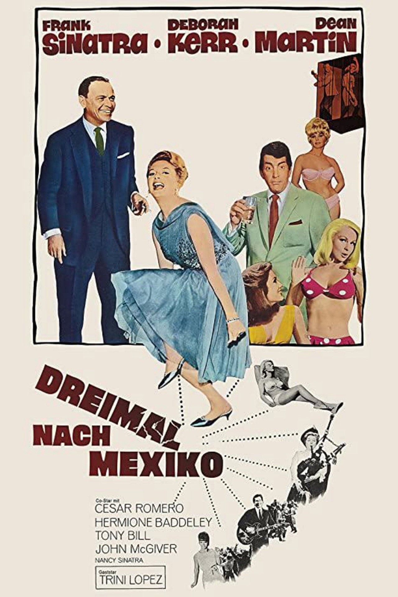 Dreimal nach Mexiko