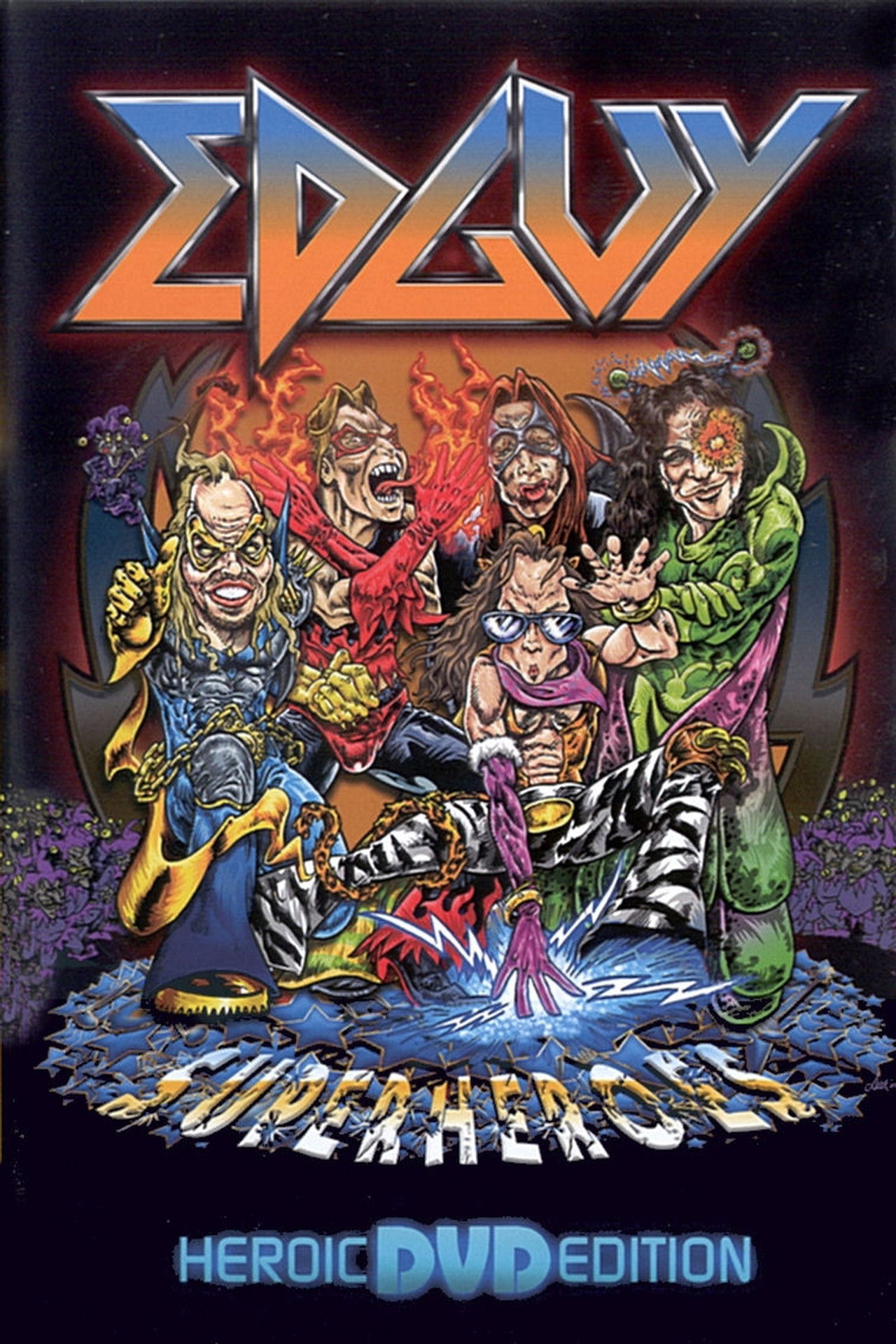 Edguy: Superheroes Backdrop