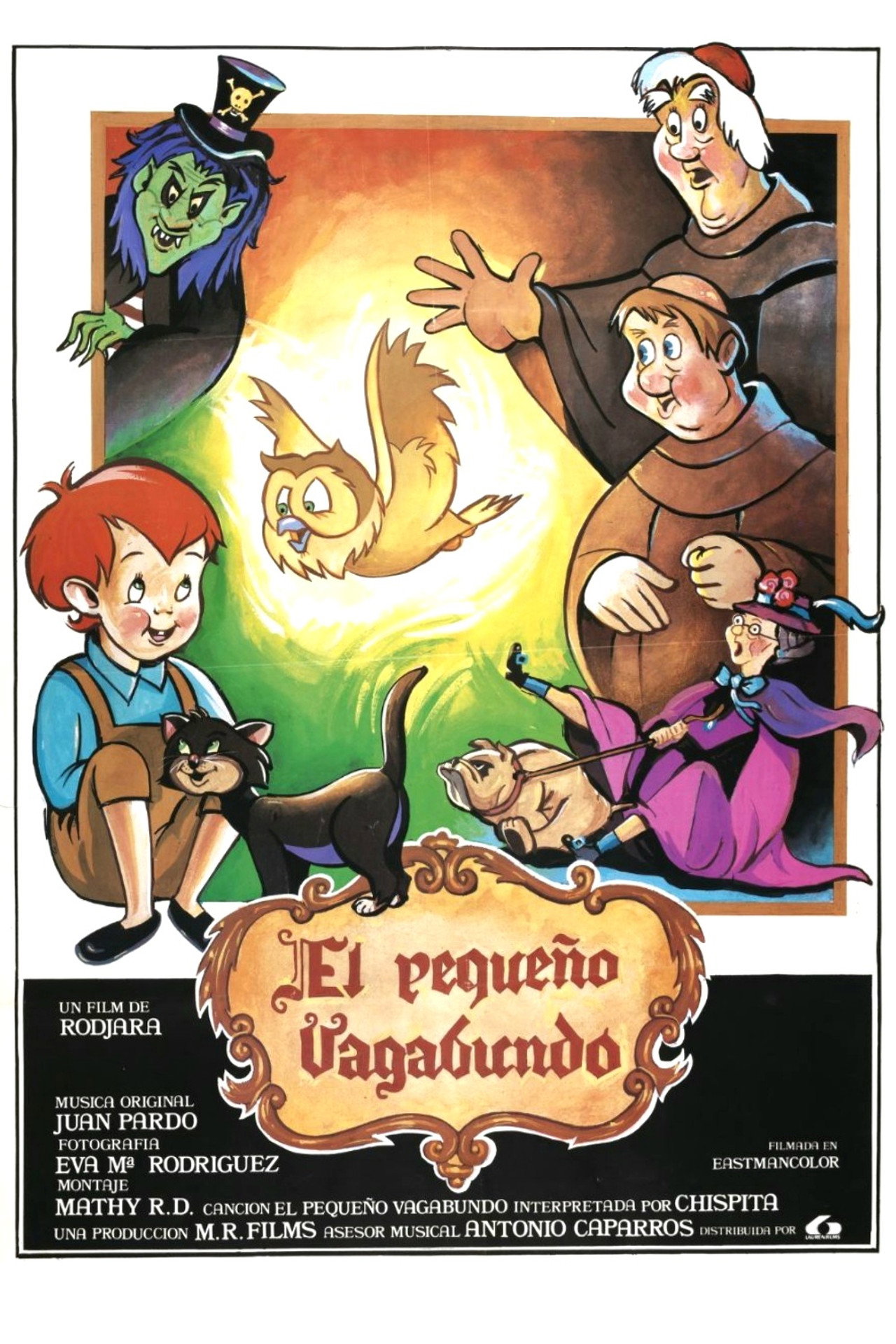 El pequeño vagabundo filmaffisch