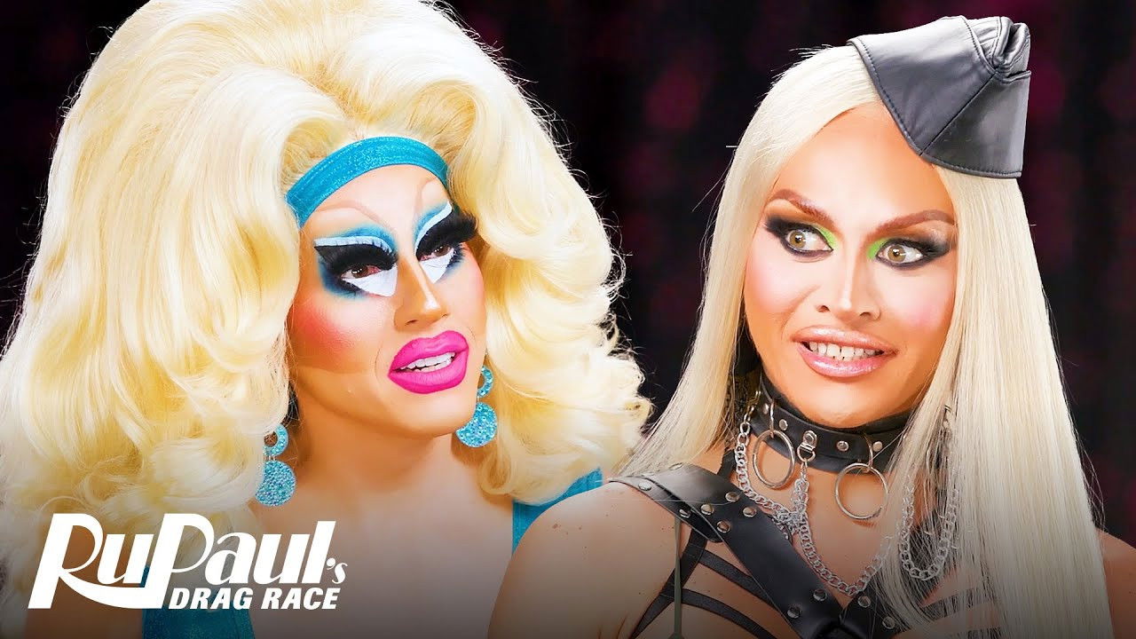 Trixie Mattel & Sasha Colby Serve and Snatch!