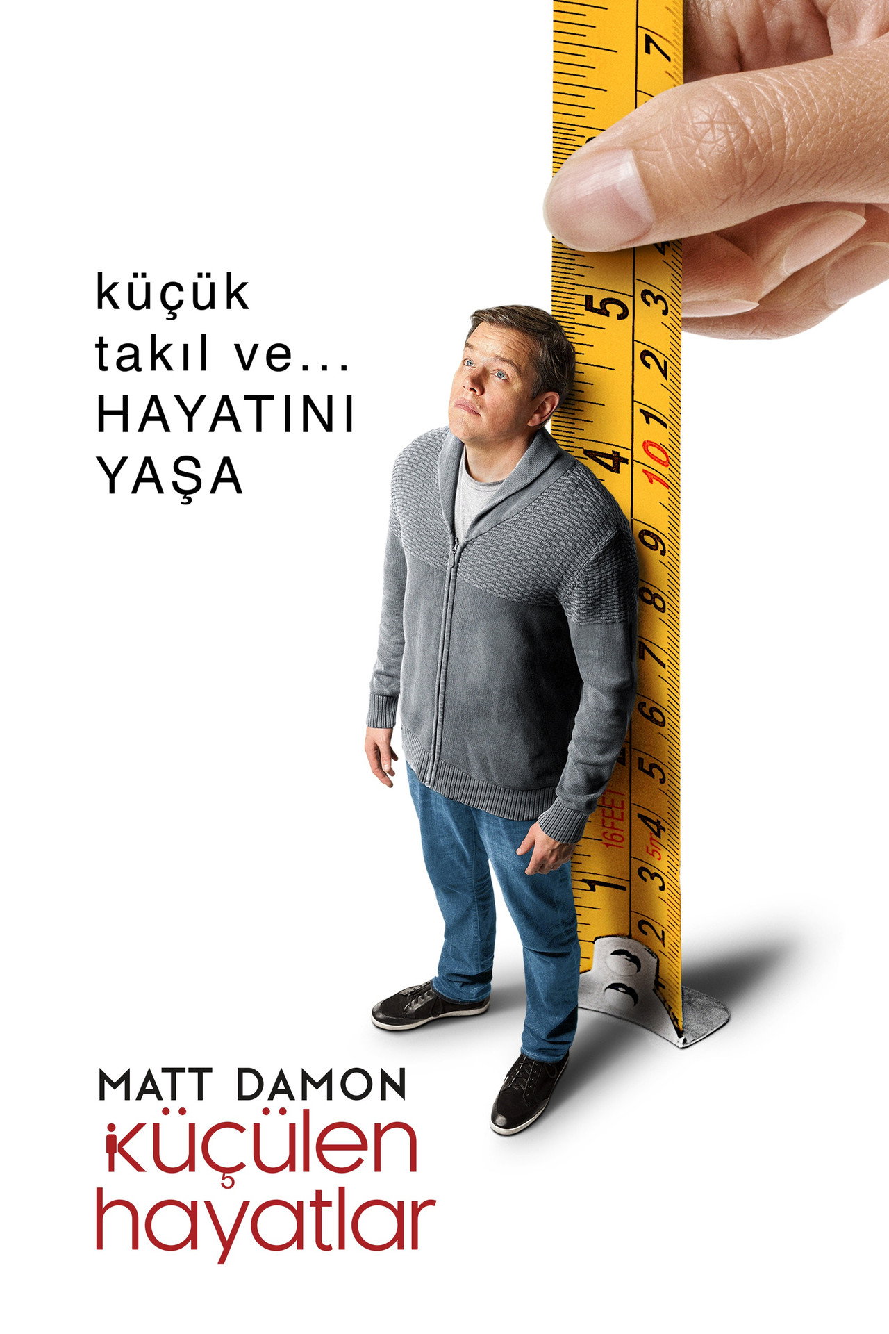 Küçülen Hayatlar Poster