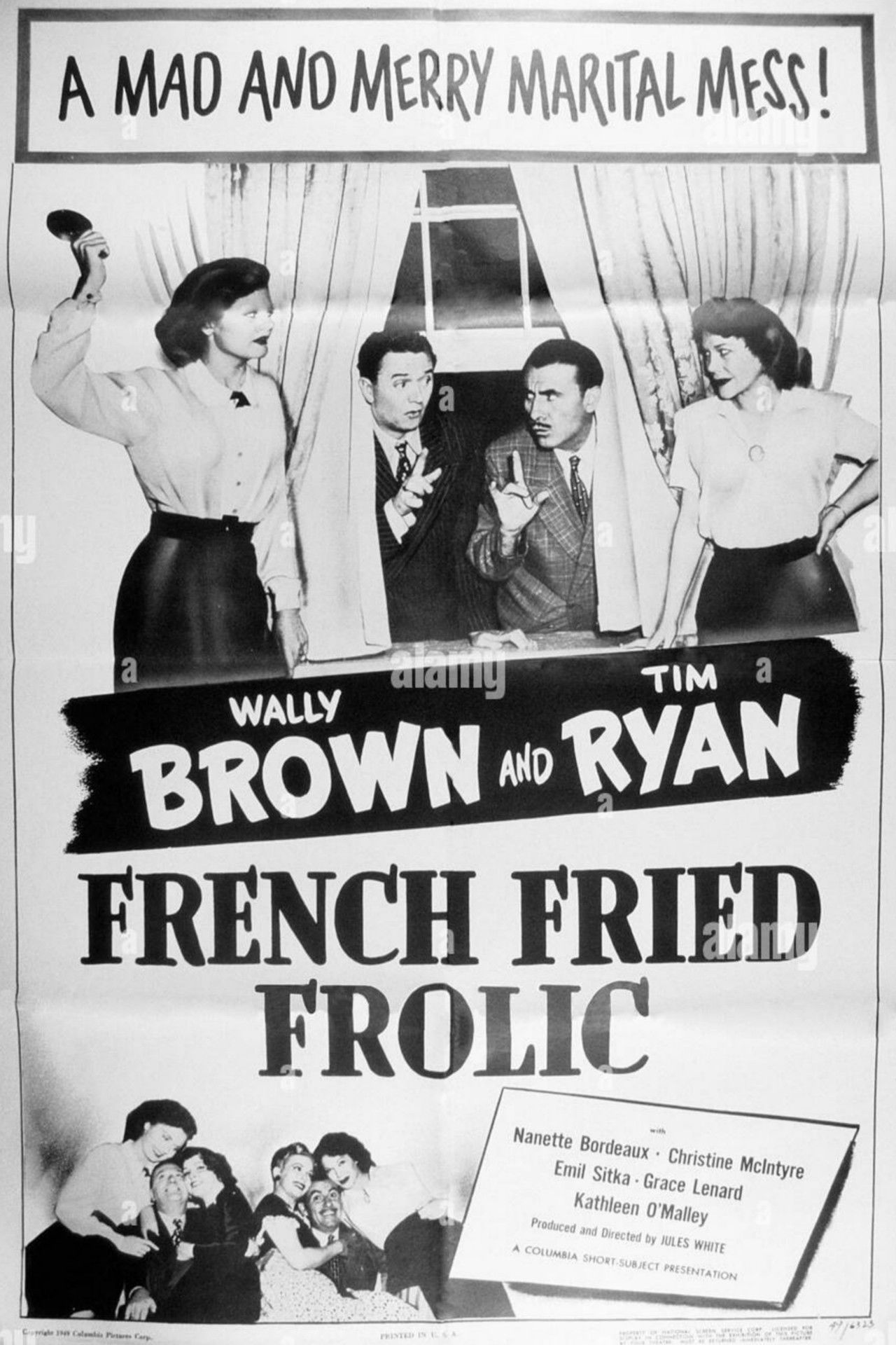 French Fried Frolic Backdrop