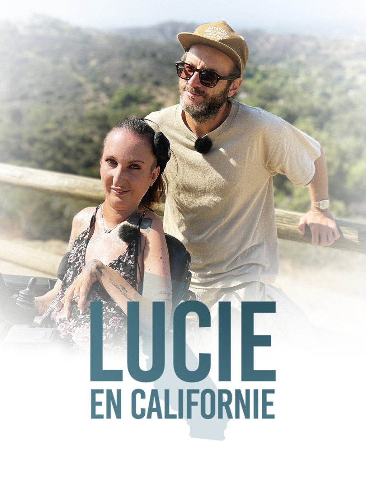 Lucie en Californie Backdrop