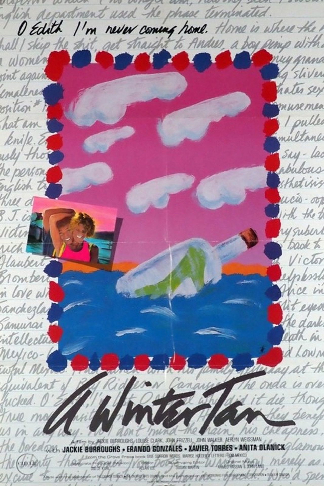 A Winter Tan Backdrop