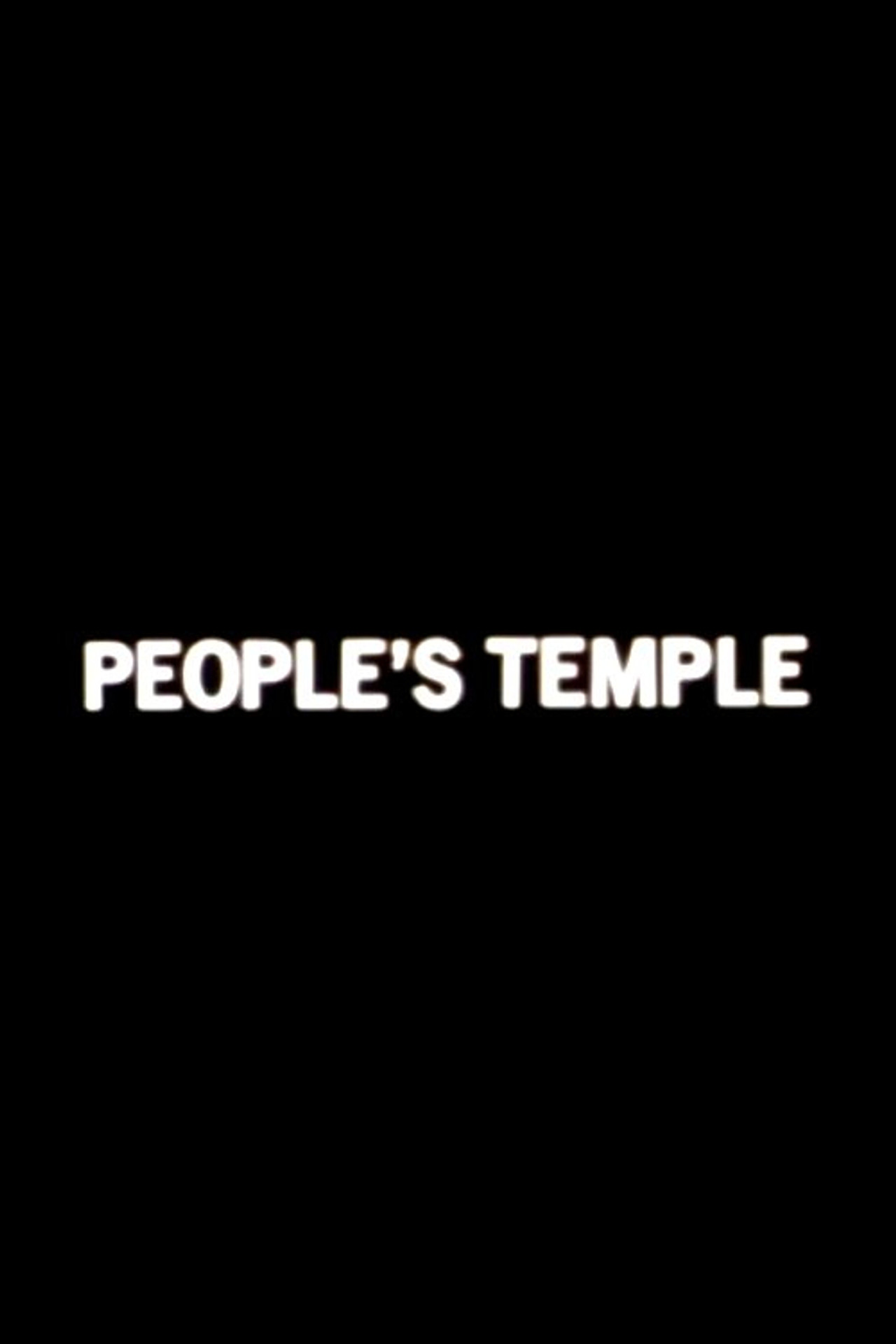 People's Temple Backdrop