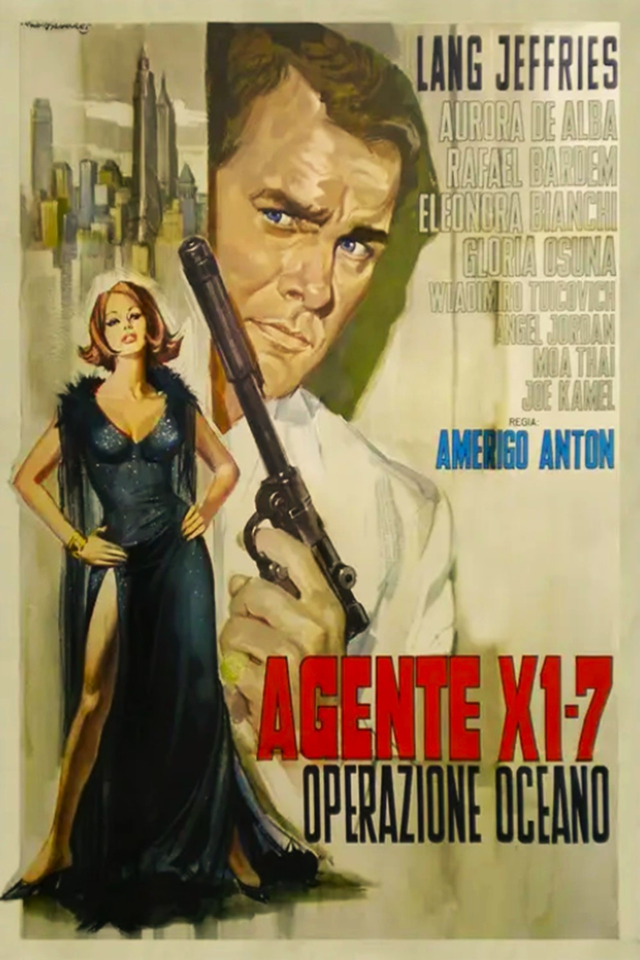 Agente X1-7 - Operazione oceano filmaffisch