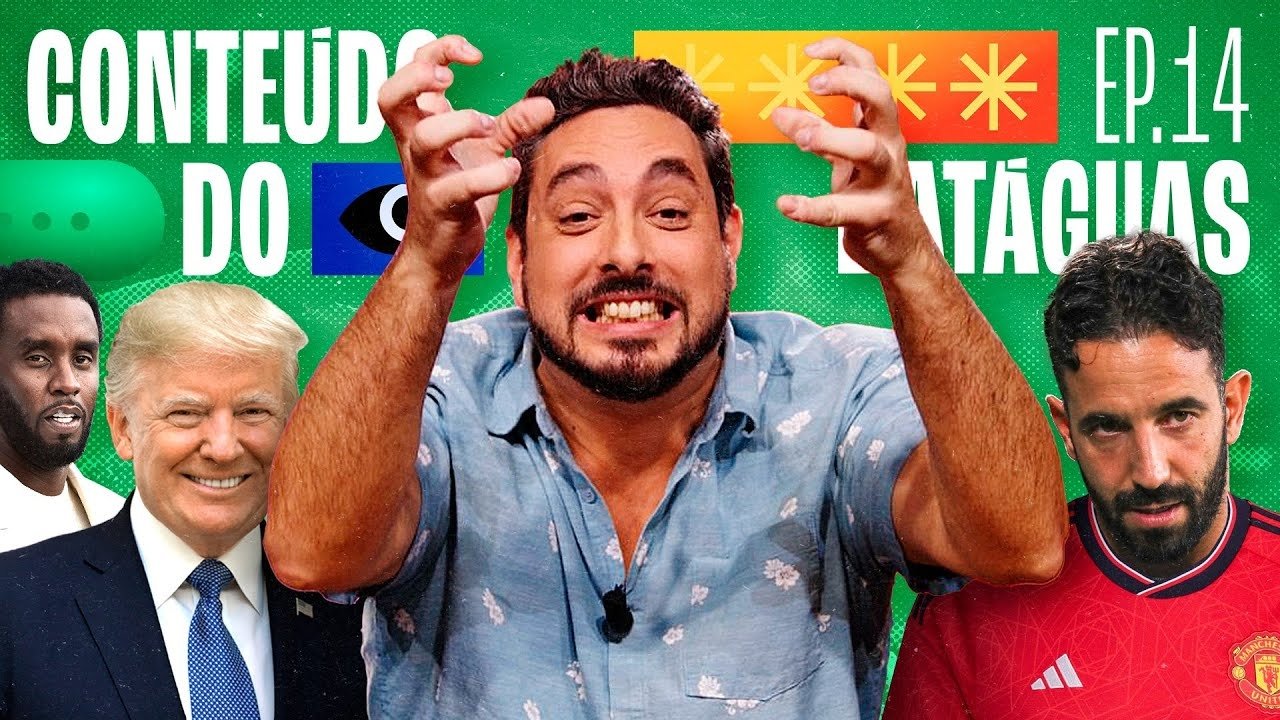Conteúdo do Batáguas - Season 1 Episode 14 : Amorim sai + Trump entra + P. Diddy volta