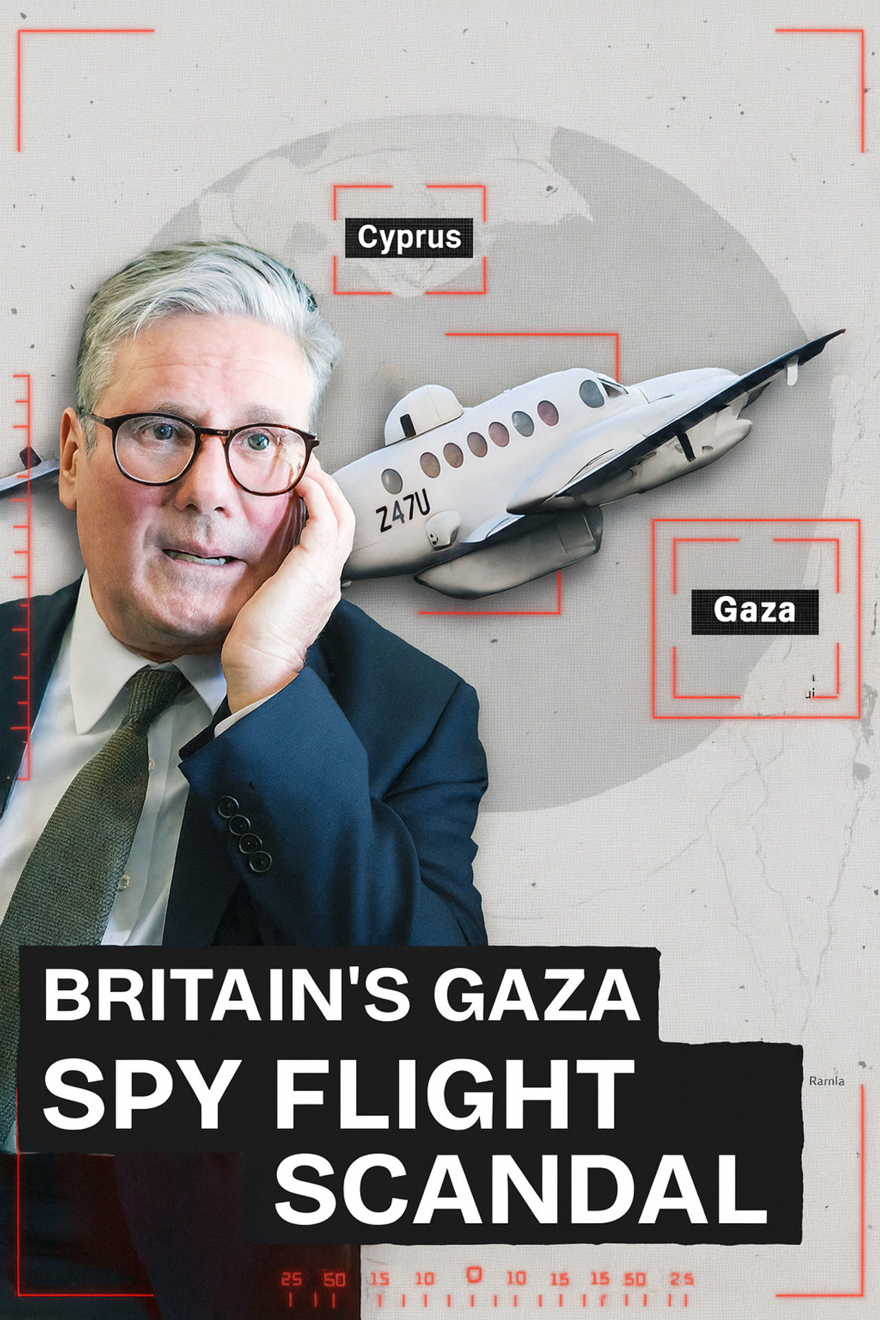 Britain's Gaza Spy Flight Scandal poster