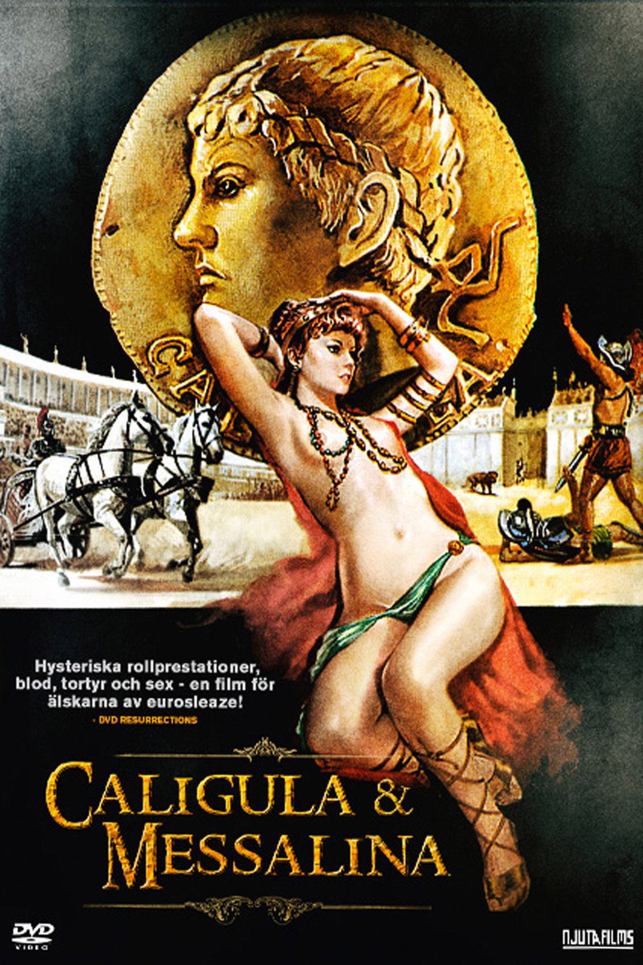 Caligula och Messalina filmaffisch