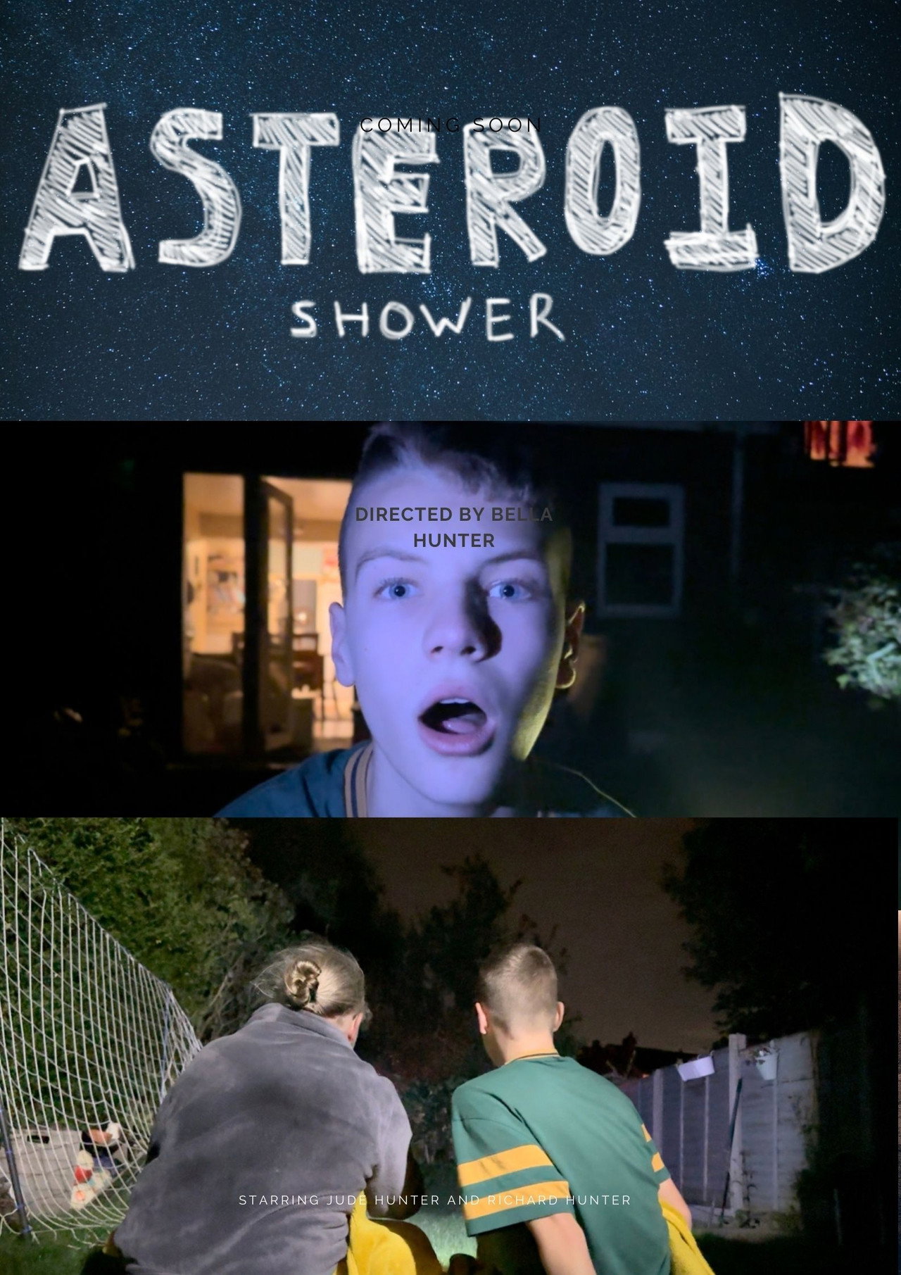 Asteroid Shower filmaffisch